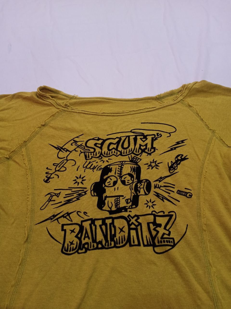 Japanese Brand × Seditionaries × Vintage Scum Banditz Sweatshirt Distressed Design Size US S / EU 44-46 / 1 - 3 Thumbnail