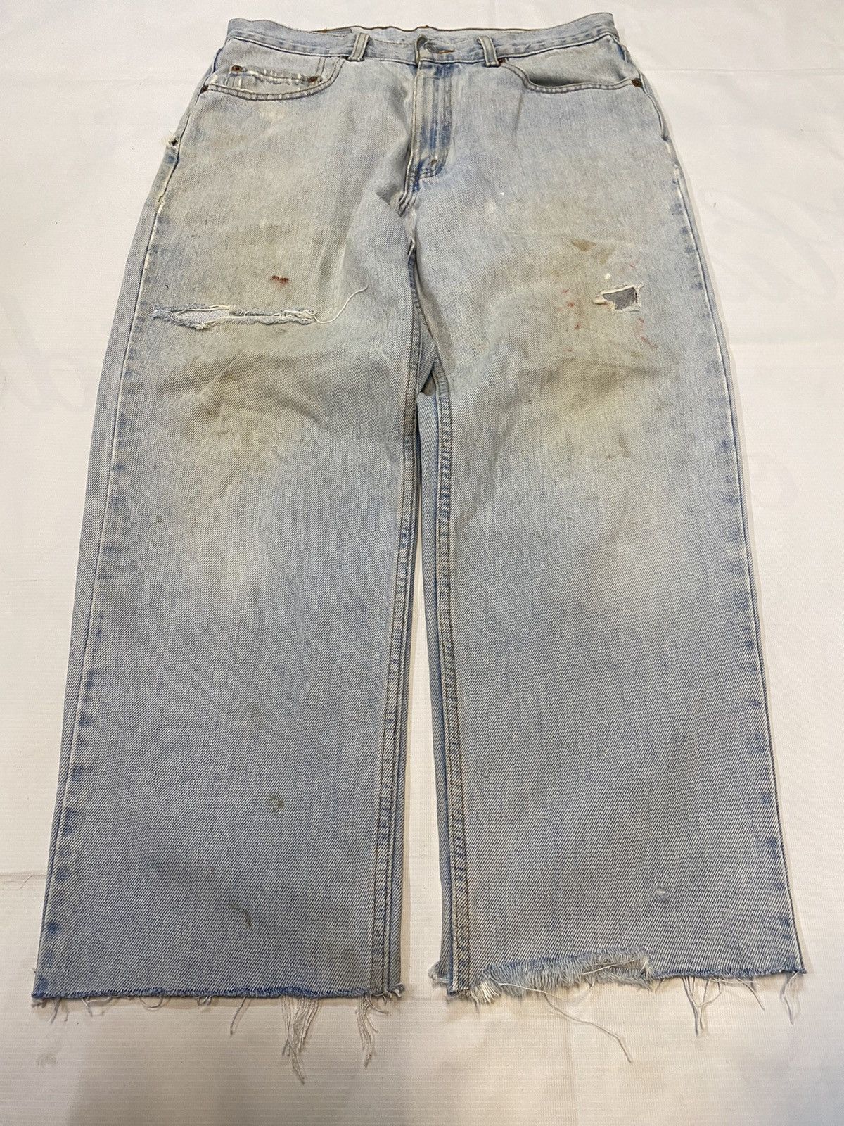 Levi's × Levi's Vintage Clothing Vintage Levis 505 Light Wash Denim Pant Size US 31 - 5 Thumbnail