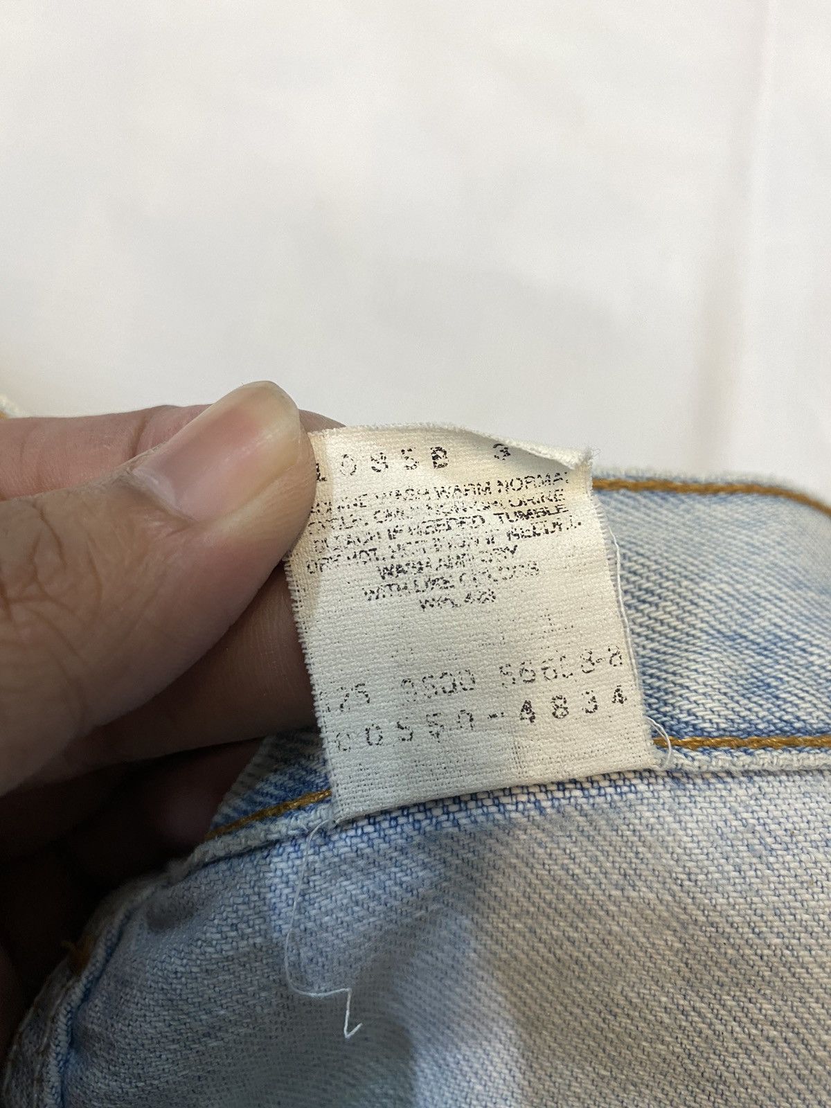 Levi's × Levi's Vintage Clothing Vintage Levis 505 Light Wash Denim Pant Size US 31 - 11 Thumbnail