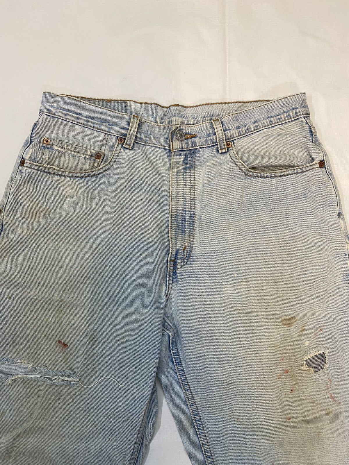 Levi's × Levi's Vintage Clothing Vintage Levis 505 Light Wash Denim Pant Size US 31 - 2 Thumbnail
