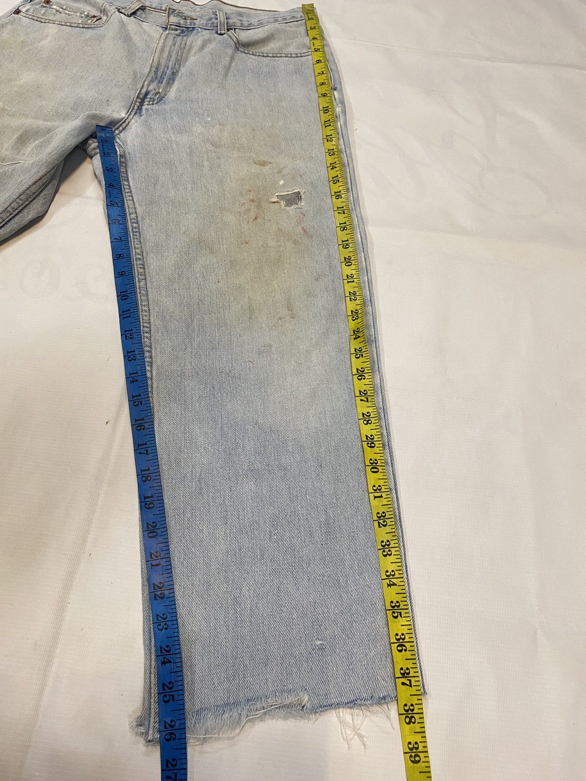 Levi's × Levi's Vintage Clothing Vintage Levis 505 Light Wash Denim Pant Size US 31 - 19 Thumbnail