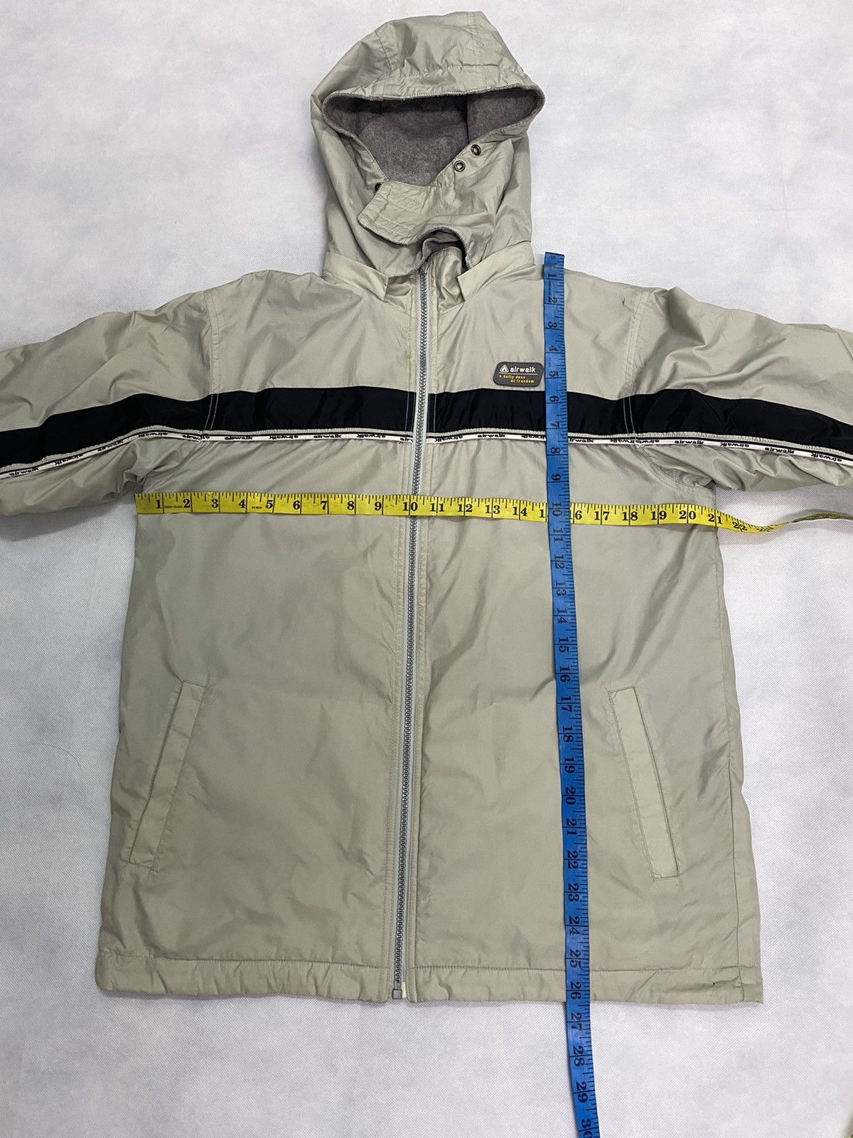 Airwalk × Japanese Brand Airwalk Big Logo Reversible Jacket With Removable Hoodie Size US S / EU 44-46 / 1 - 18 Thumbnail