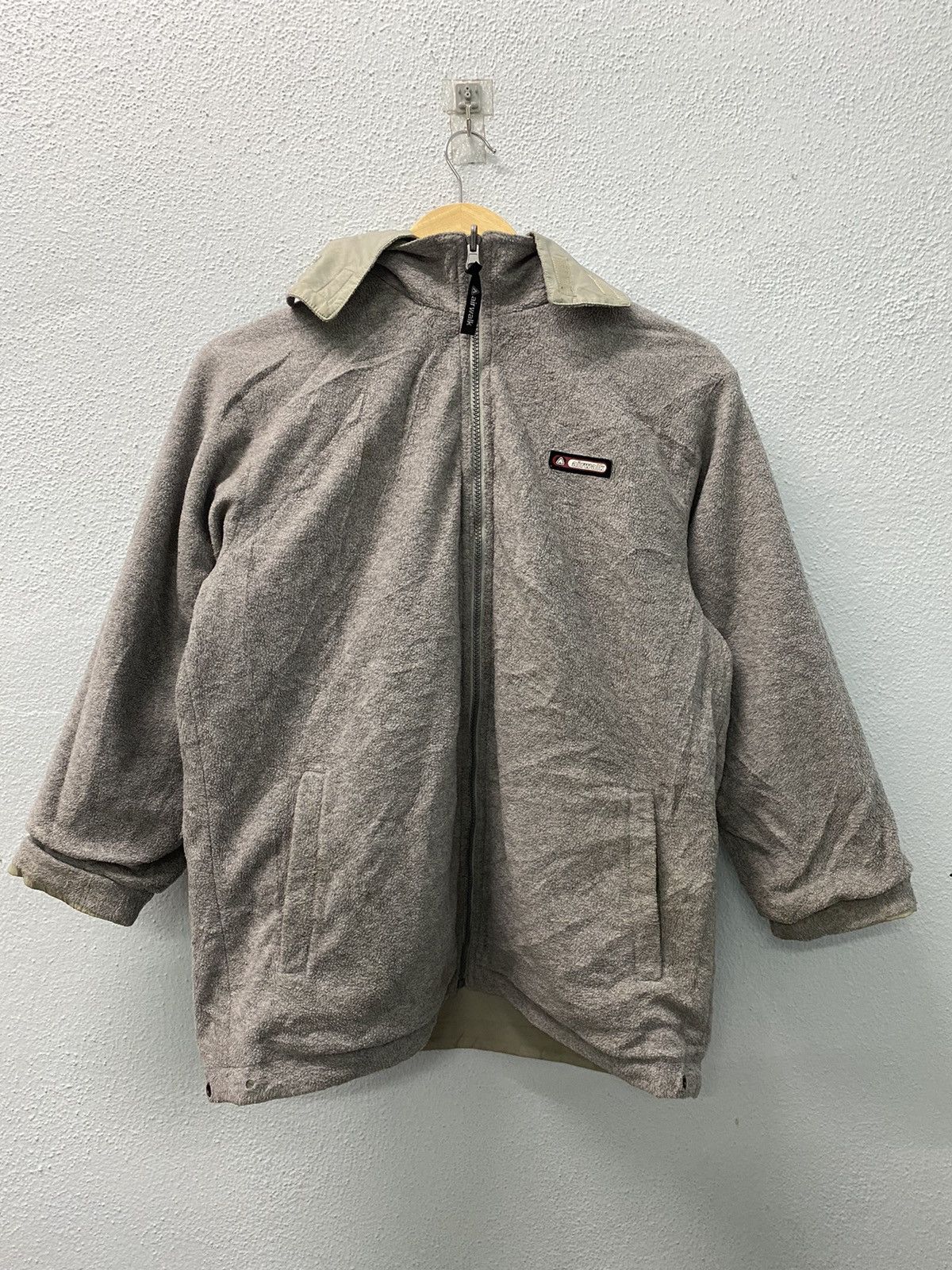 Airwalk × Japanese Brand Airwalk Big Logo Reversible Jacket With Removable Hoodie Size US S / EU 44-46 / 1 - 11 Thumbnail