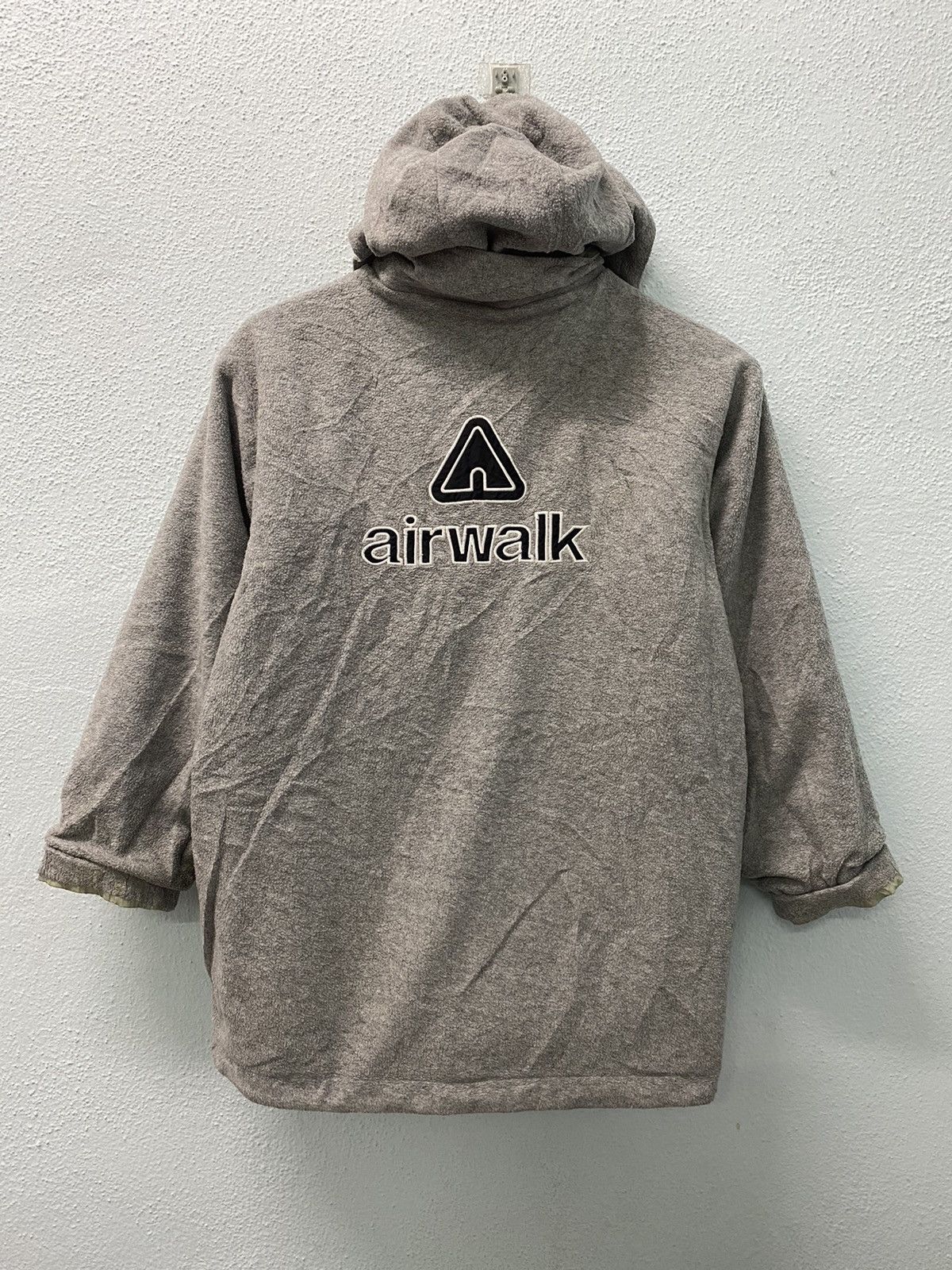 Airwalk × Japanese Brand Airwalk Big Logo Reversible Jacket With Removable Hoodie Size US S / EU 44-46 / 1 - 15 Thumbnail