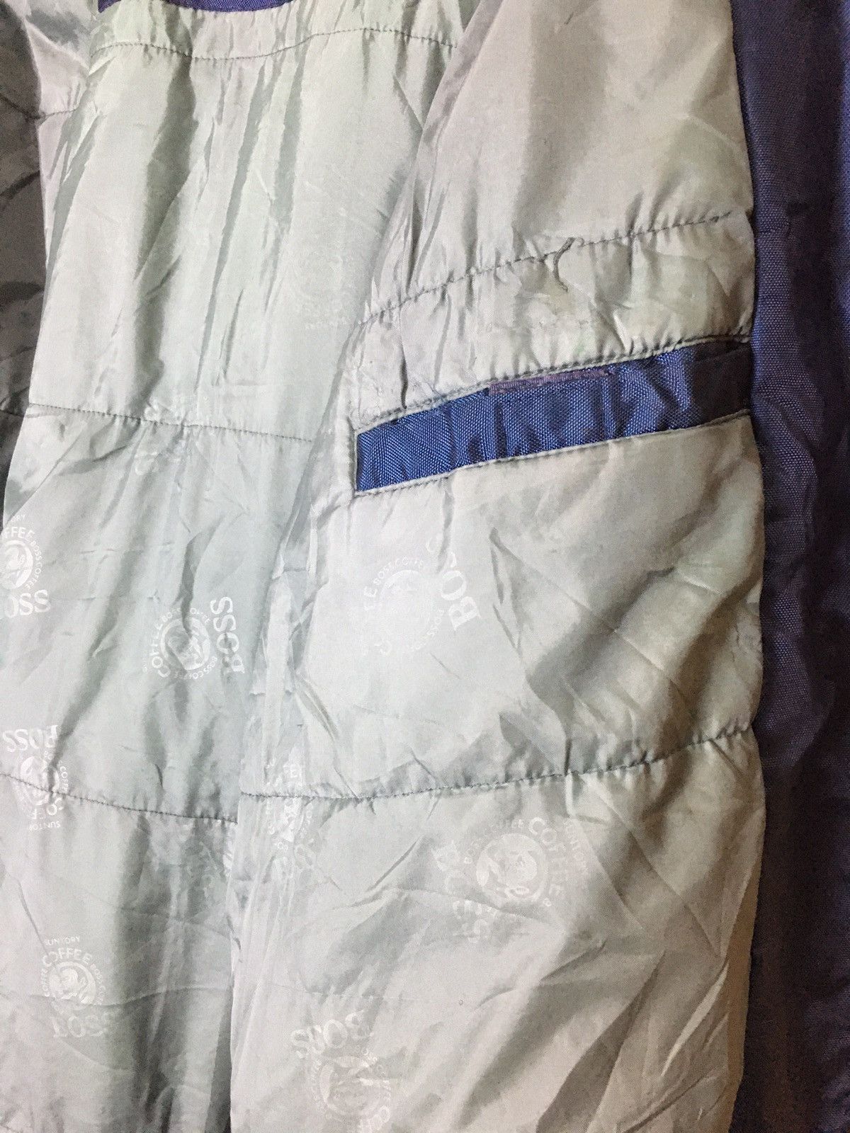 Designer × Japanese Brand × Vintage Vintage Suntory Boss Coffee Jacket With Stripe Size US XL / EU 56 / 4 - 13 Thumbnail