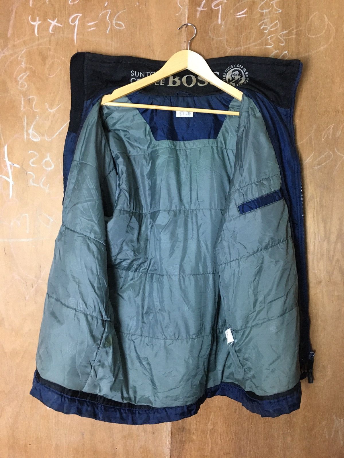 Designer × Japanese Brand × Vintage Vintage Suntory Boss Coffee Jacket With Stripe Size US XL / EU 56 / 4 - 12 Thumbnail