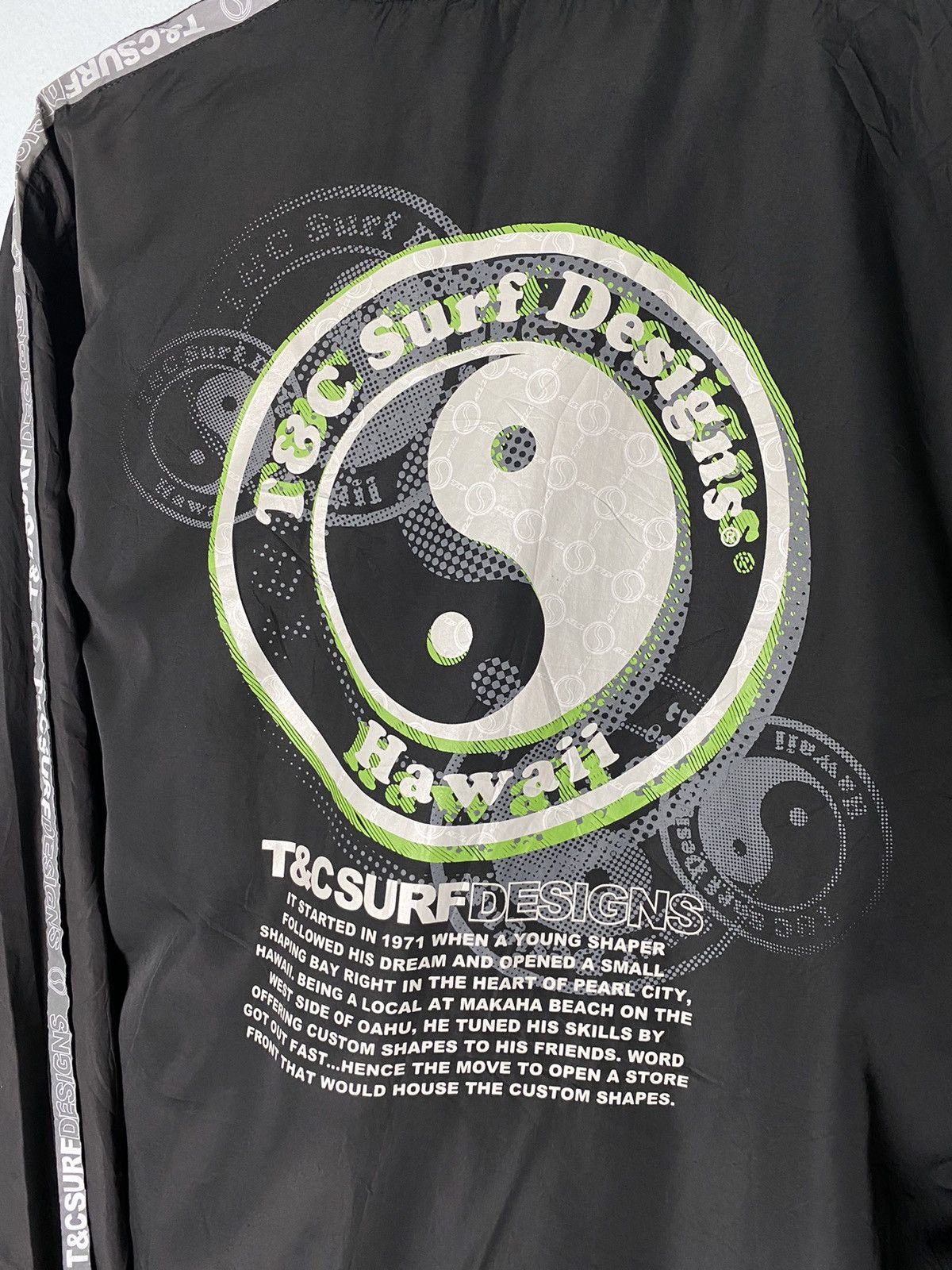 Japanese Brand × Vintage Vintage T&C Surf Design Hawaii Big Logo Side Tape Jacket Size US L / EU 52-54 / 3 - 2 Thumbnail