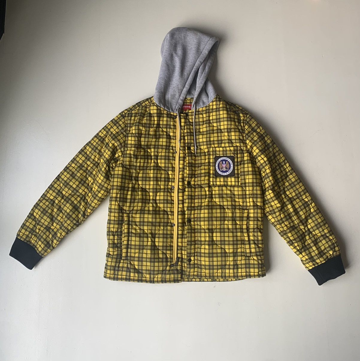 Supreme Supreme “Pledge Allegiance” Quilted Jacket Size US M / EU 48-50 / 2 - 1 Thumbnail