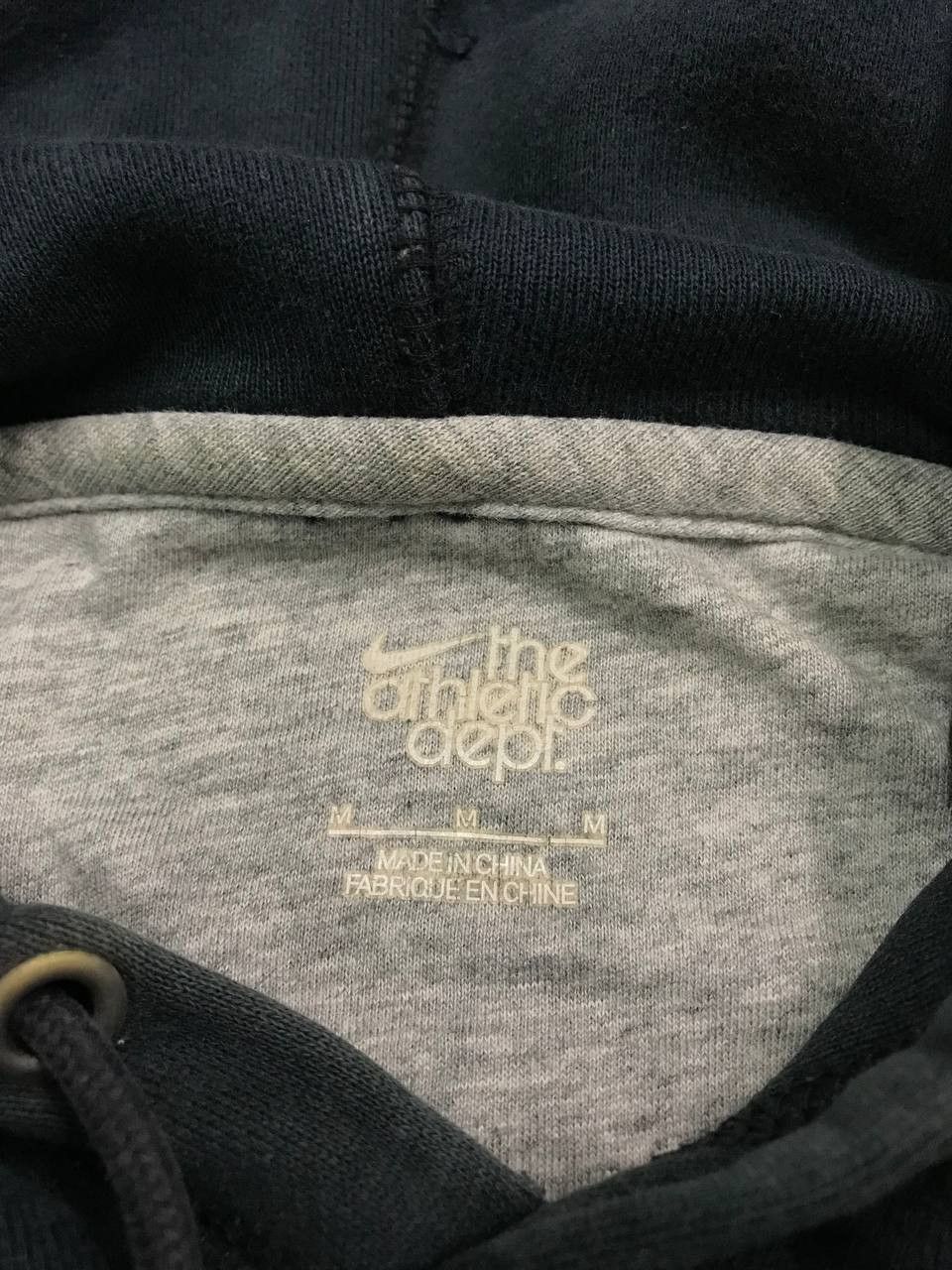 Nike × Vintage Vintage Nike Swoosh Embroidery Hoodie Size US M / EU 48-50 / 2 - 4 Thumbnail