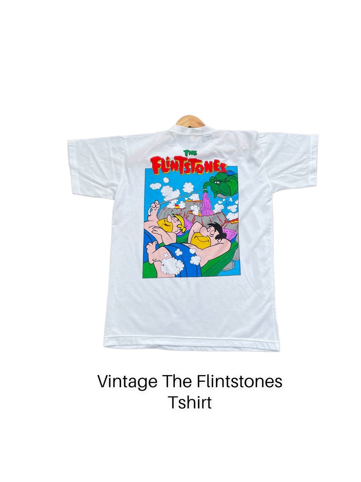 Other Vintage The Flintstones Tshirt Size US L / EU 52-54 / 3 - 10 Thumbnail
