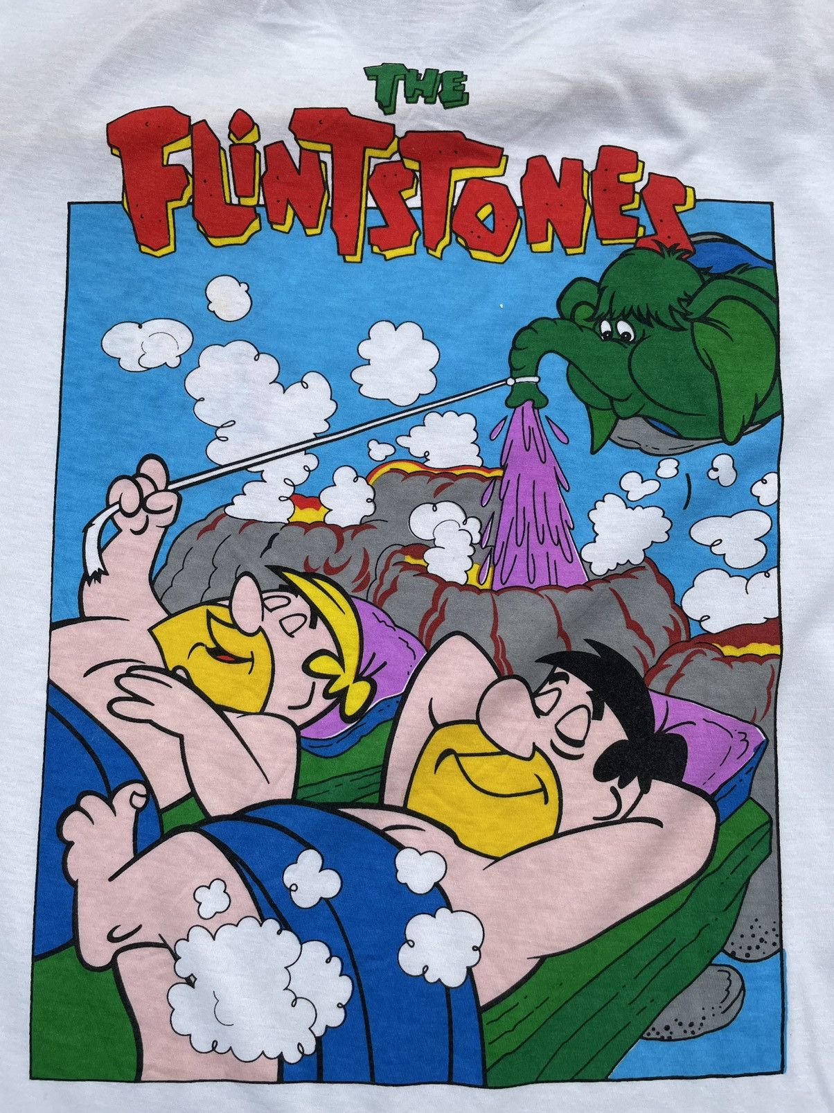 Other Vintage The Flintstones Tshirt Size US L / EU 52-54 / 3 - 12 Thumbnail