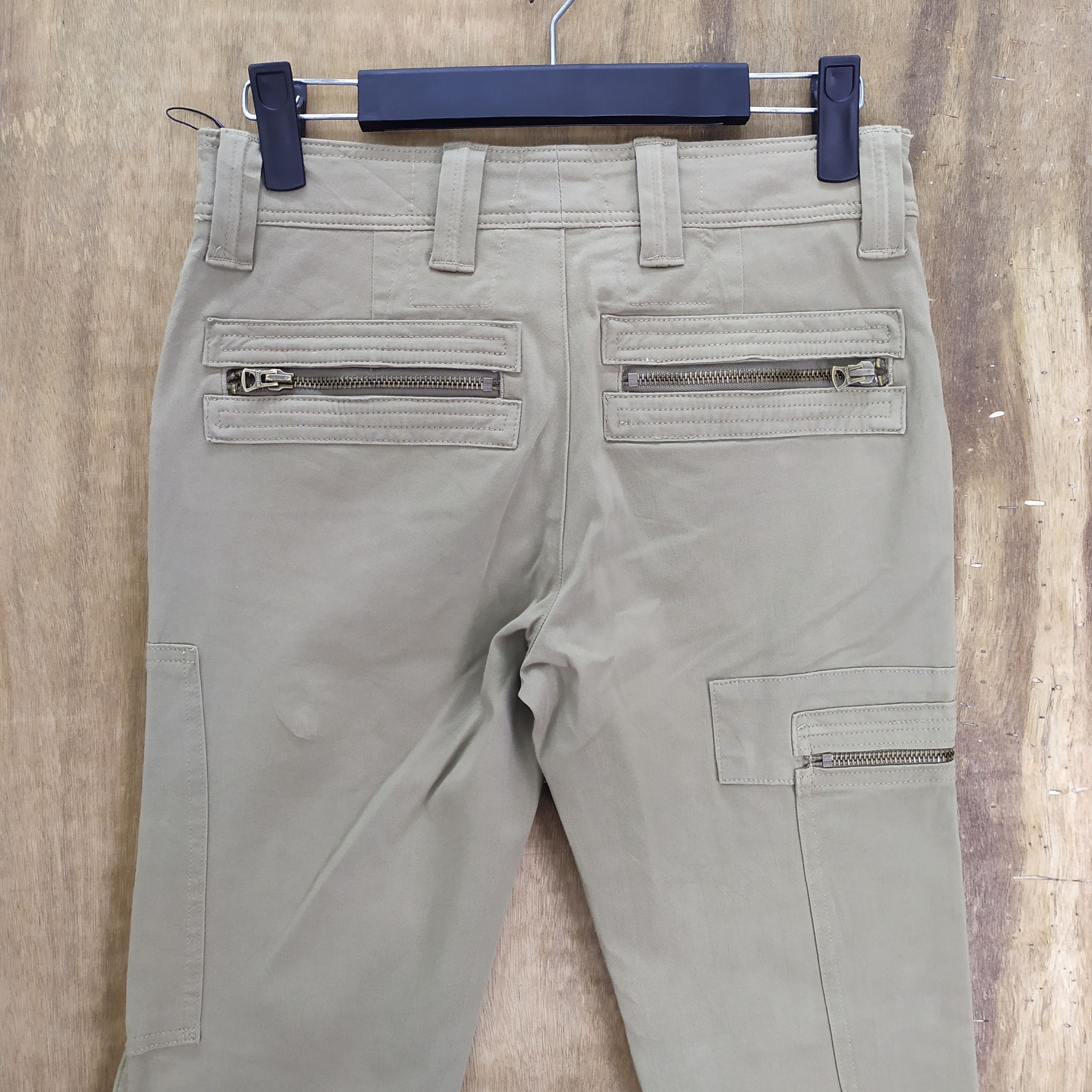 Polo Ralph Lauren × Ralph Lauren RALPH LAUREN WOMEN CARGO PANTS MULTIPOCKET Size 26" / US 2 / IT 38 - 3 Thumbnail