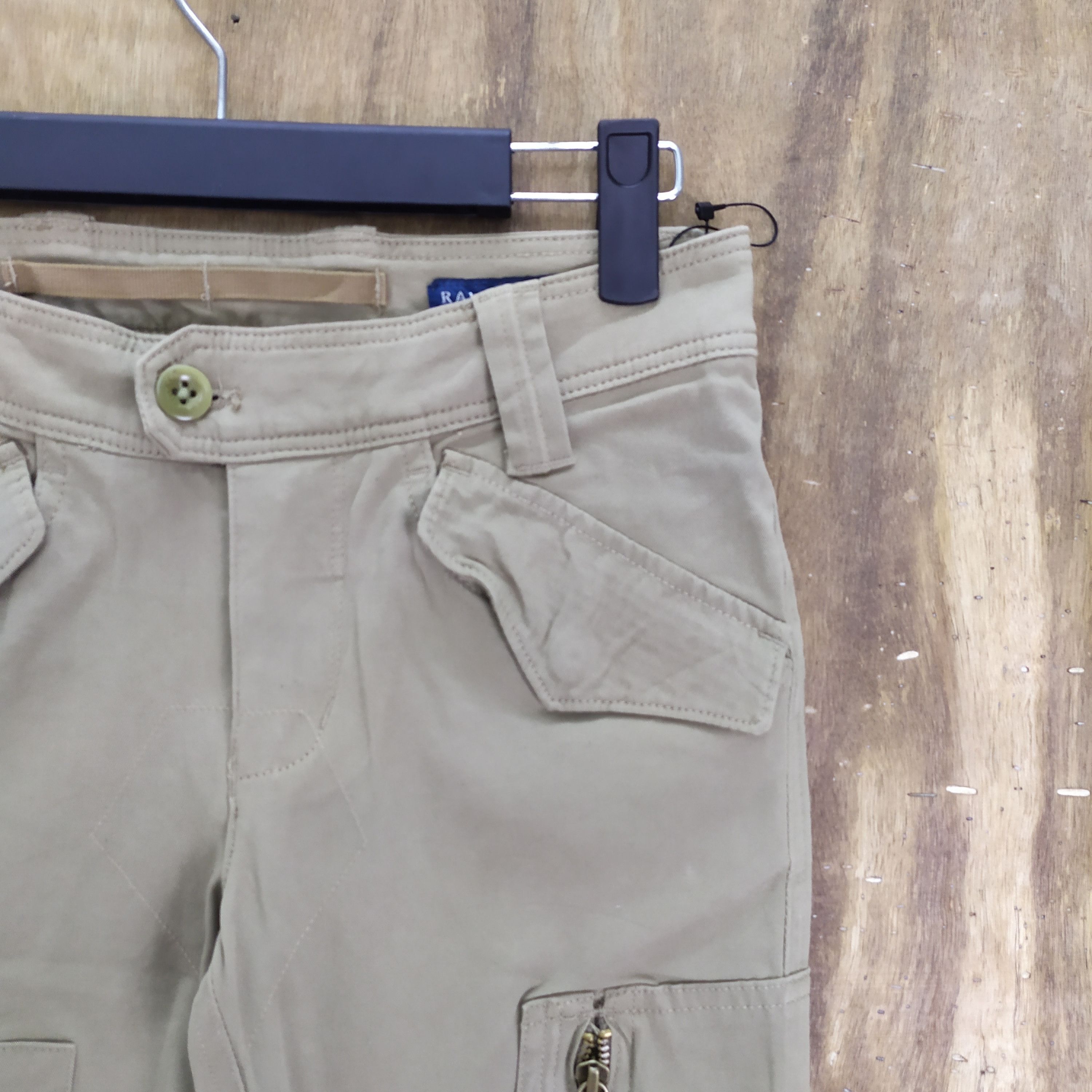 Polo Ralph Lauren × Ralph Lauren RALPH LAUREN WOMEN CARGO PANTS MULTIPOCKET Size 26" / US 2 / IT 38 - 6 Thumbnail