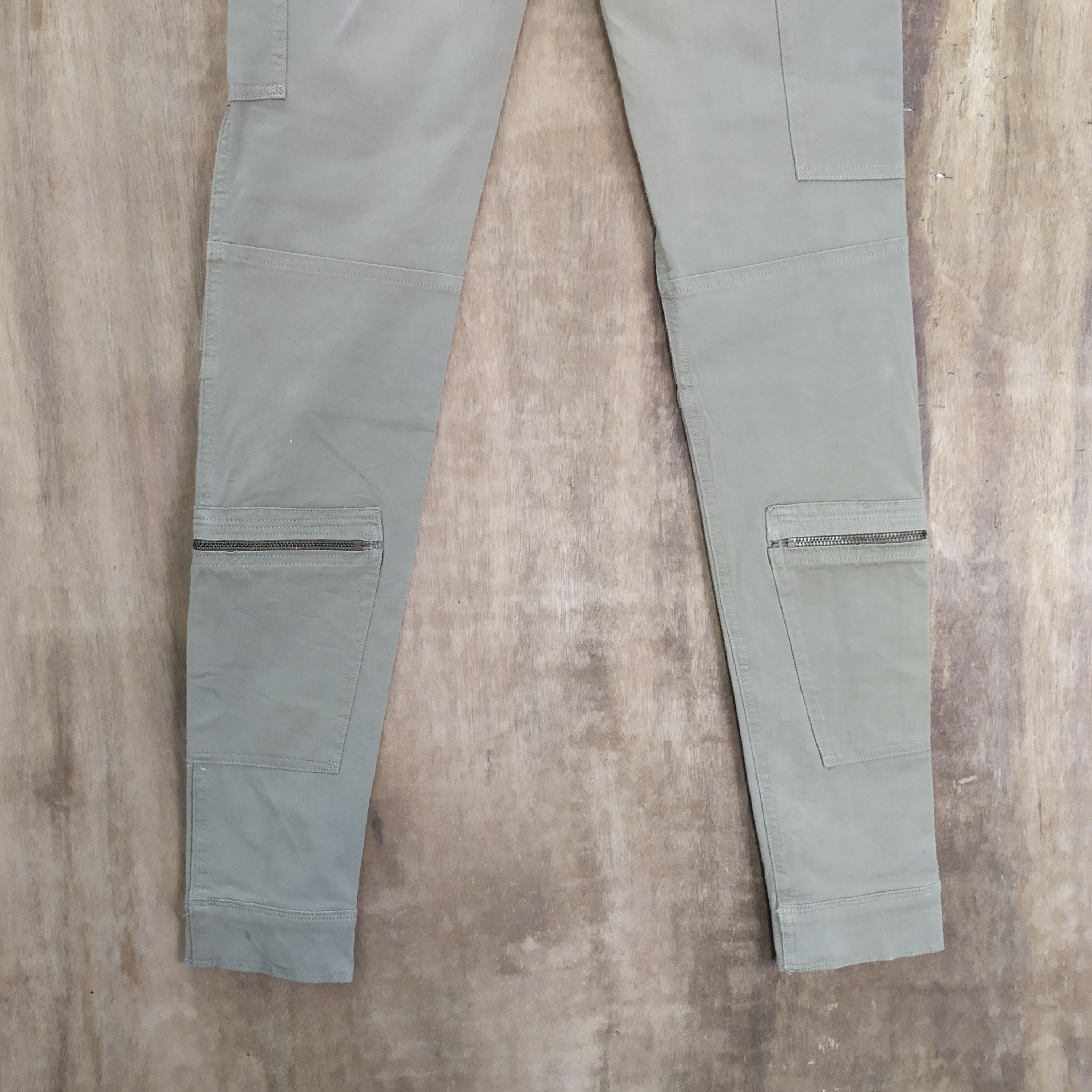 Polo Ralph Lauren × Ralph Lauren RALPH LAUREN WOMEN CARGO PANTS MULTIPOCKET Size 26" / US 2 / IT 38 - 2 Thumbnail