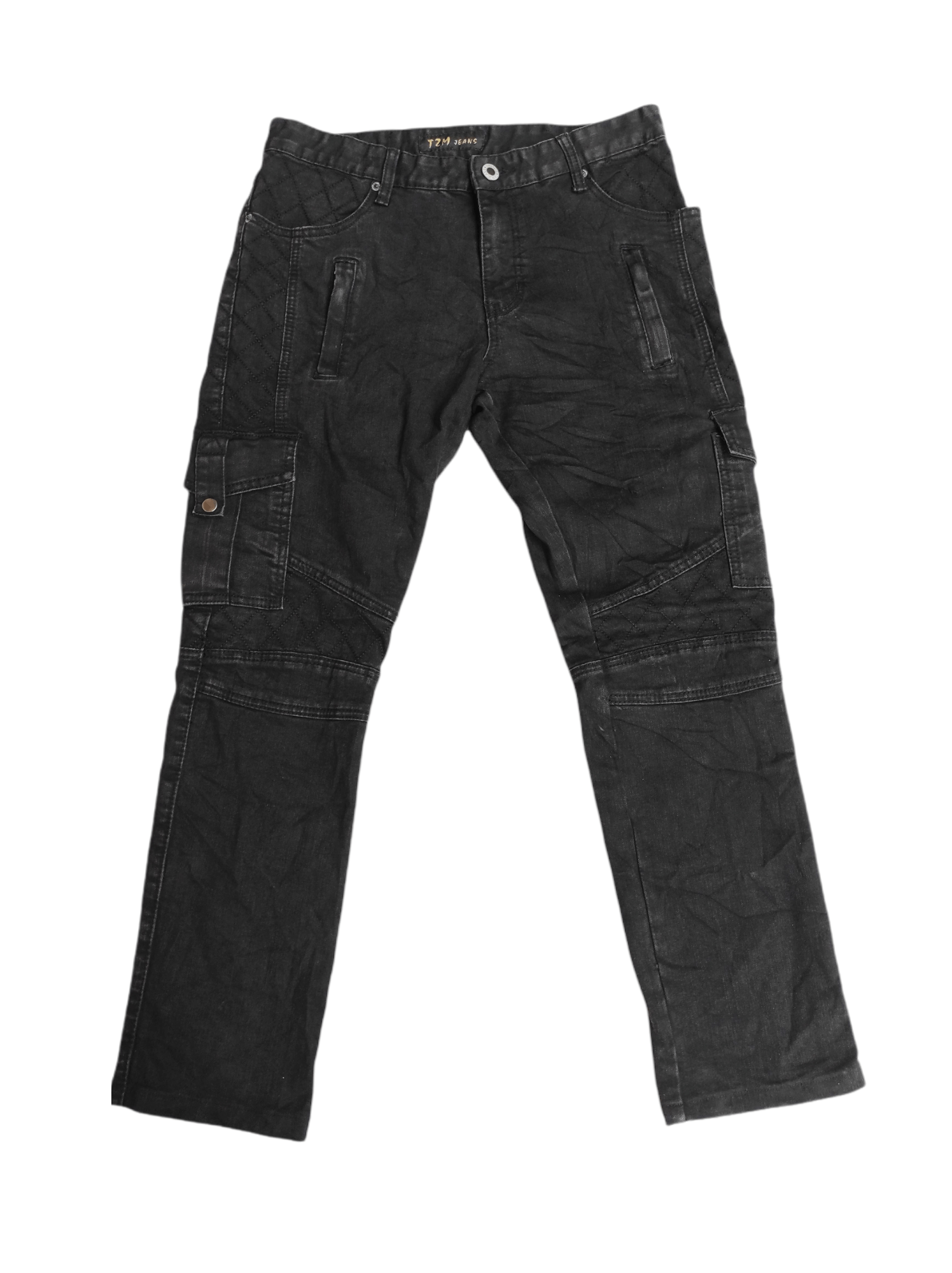 Hysteric Glamour × Seditionaries TtwoM Tami Cargo Pocket Denim Pants Size US 32 / EU 48 - 2 Thumbnail