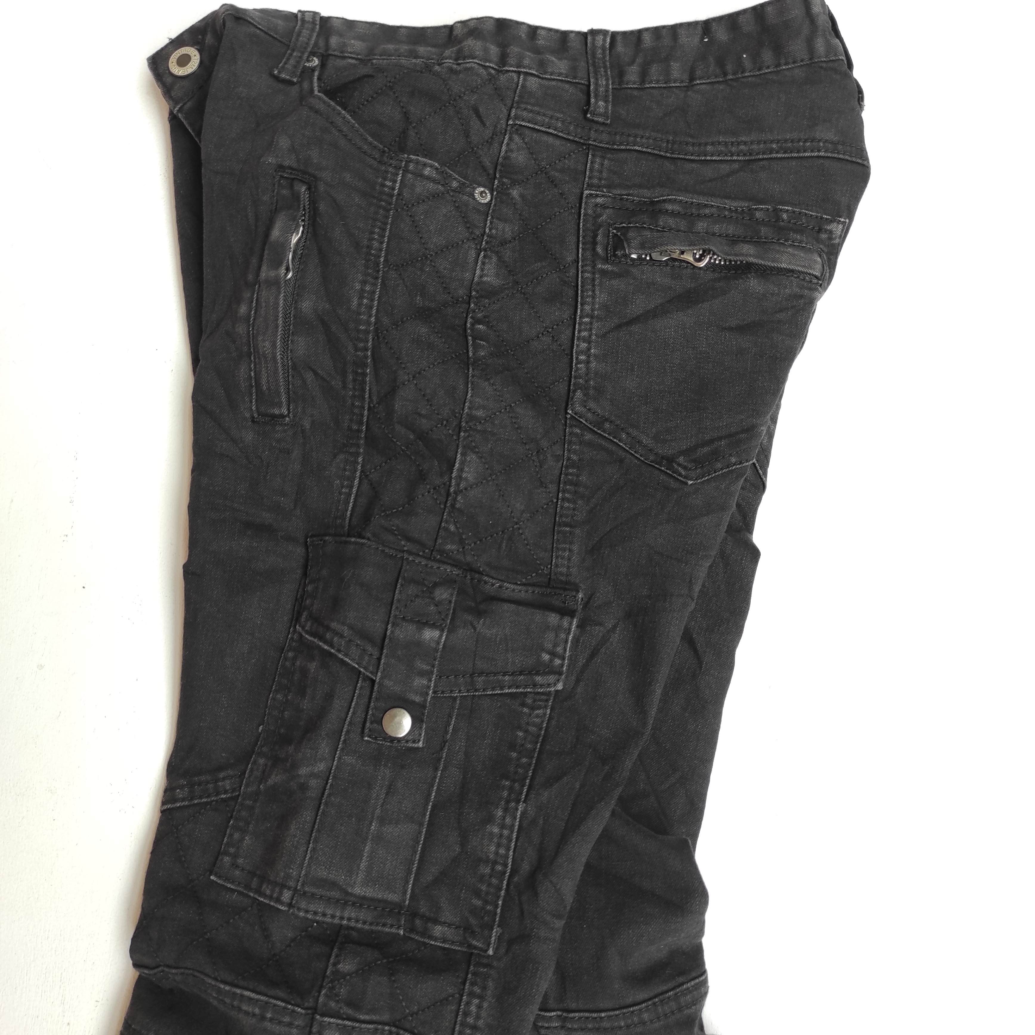 Hysteric Glamour × Seditionaries TtwoM Tami Cargo Pocket Denim Pants Size US 32 / EU 48 - 20 Thumbnail