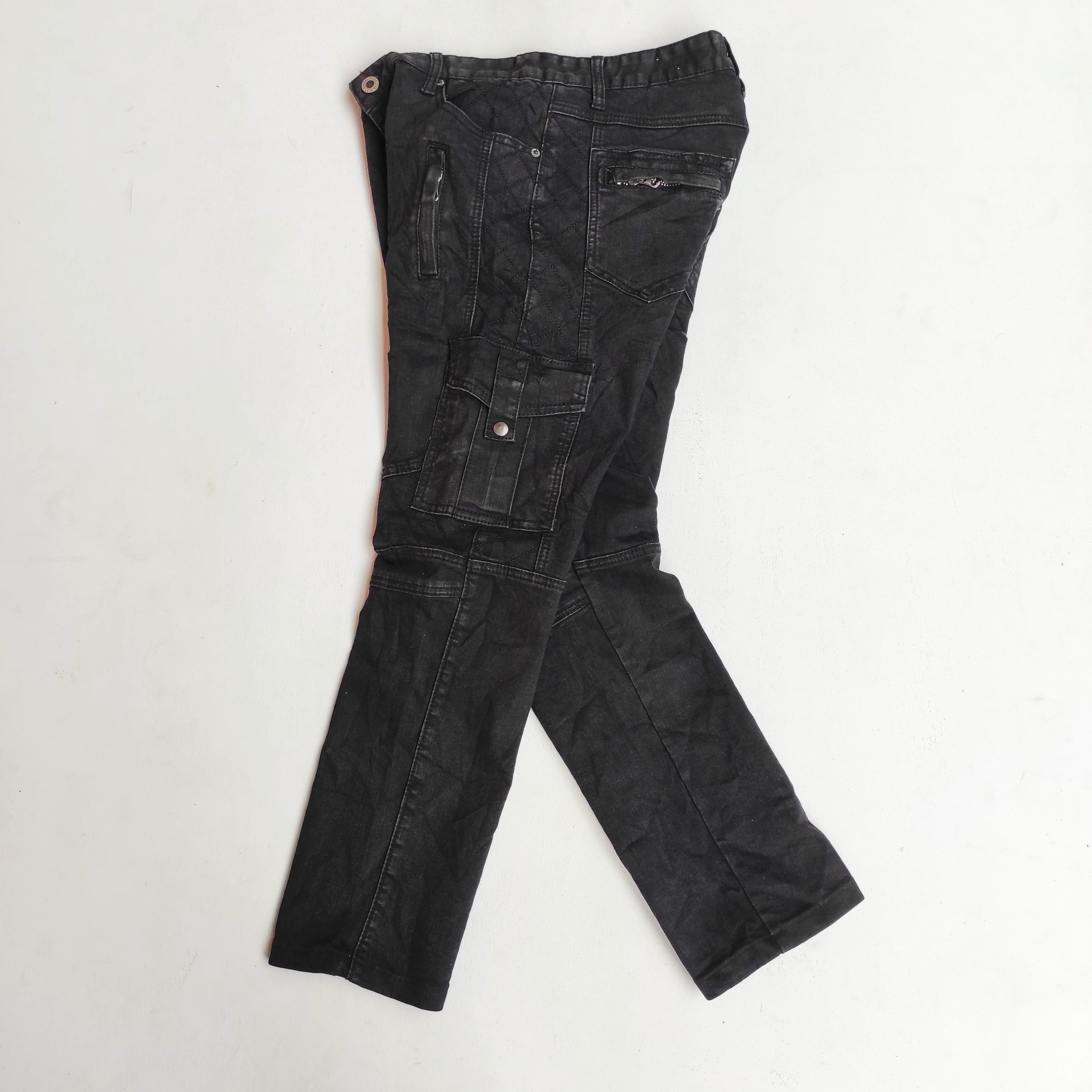 Hysteric Glamour × Seditionaries TtwoM Tami Cargo Pocket Denim Pants Size US 32 / EU 48 - 19 Thumbnail