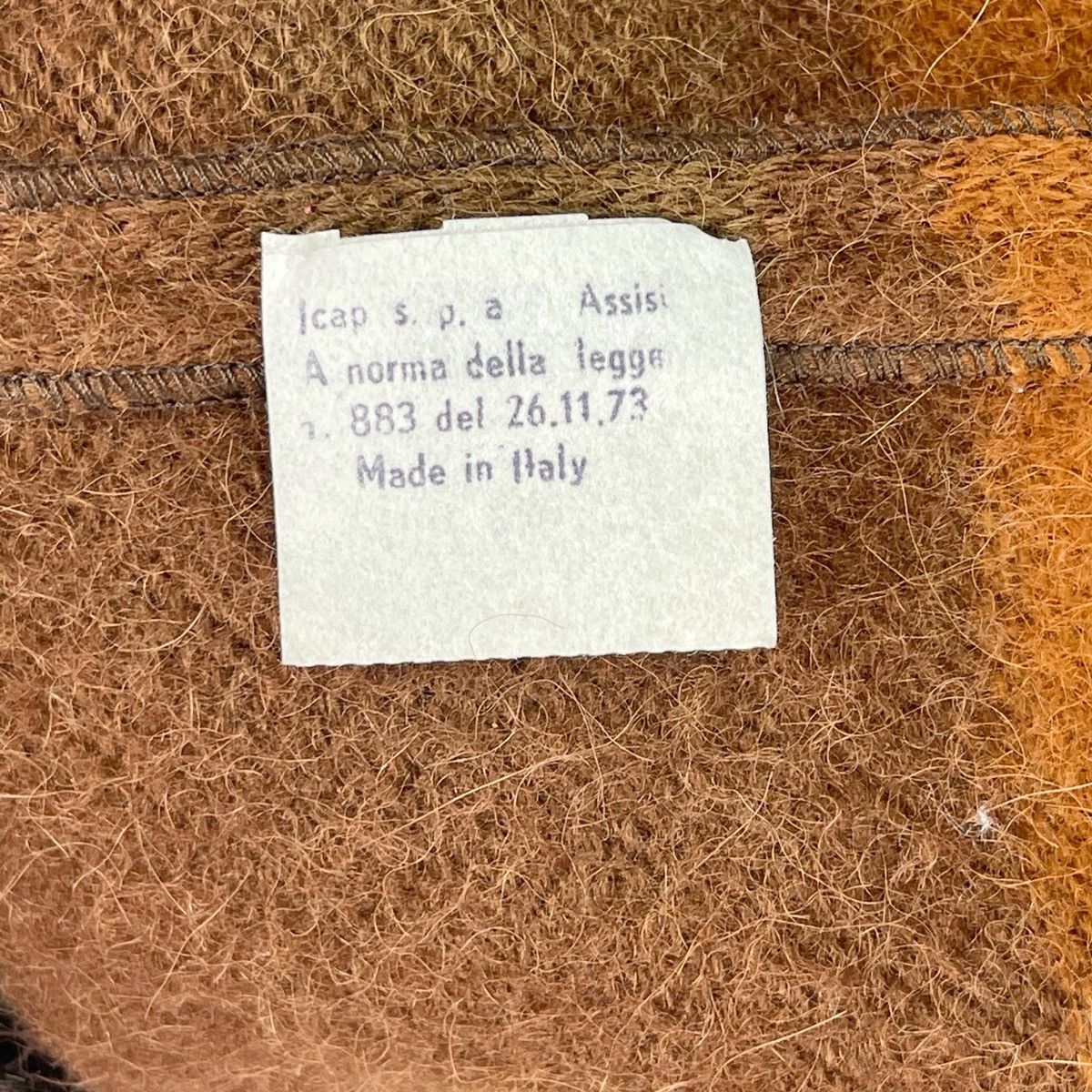 Issey Miyake 80’s Alpaca Mohair Colourblock Coat Size US M / EU 48-50 / 2 - 12 Thumbnail