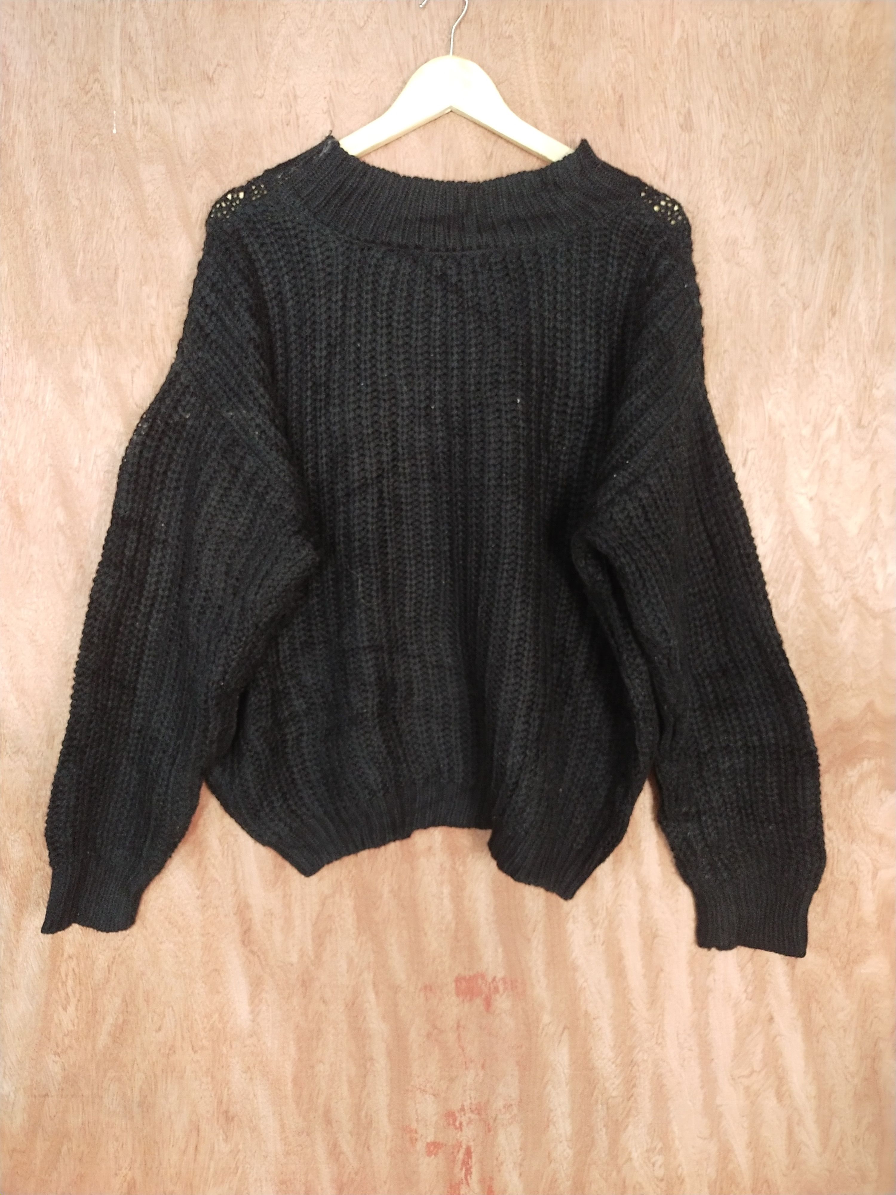Aran Isles Knitwear Double Focus black aran isle knitwear japan #S049 Size US L / EU 52-54 / 3 - 9 Thumbnail