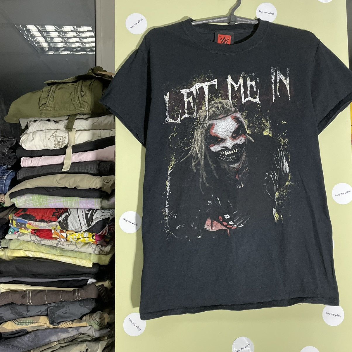 Vintage Vintage Y2K Graphic Horror Skull Tee Grunge Faded Black S Size US S / EU 44-46 / 1 - 3 Thumbnail