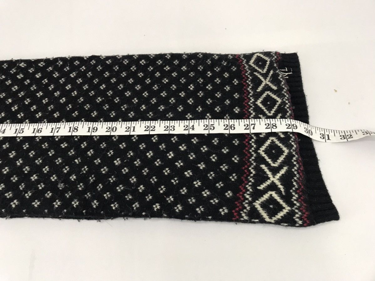 Designer RLL Polo Ralph Lauren Lambswool Nylon Scarf Muffler Size ONE SIZE - 5 Thumbnail