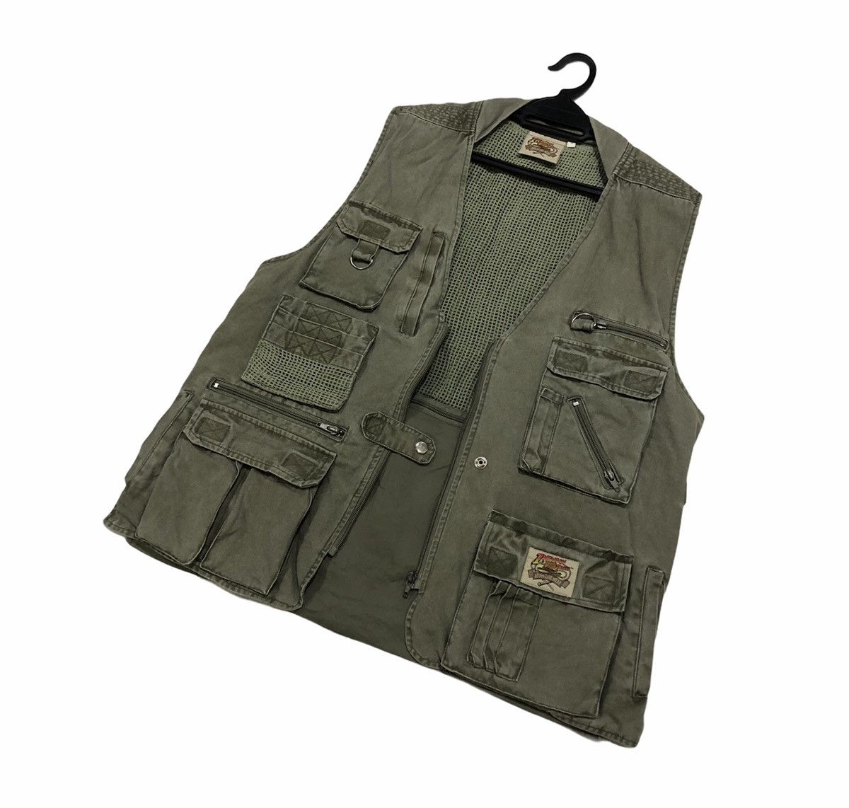 Vintage Disney Indiana Jones Adventure Wear Cargo Vest Jacket Size US M / EU 48-50 / 2 - 7 Thumbnail