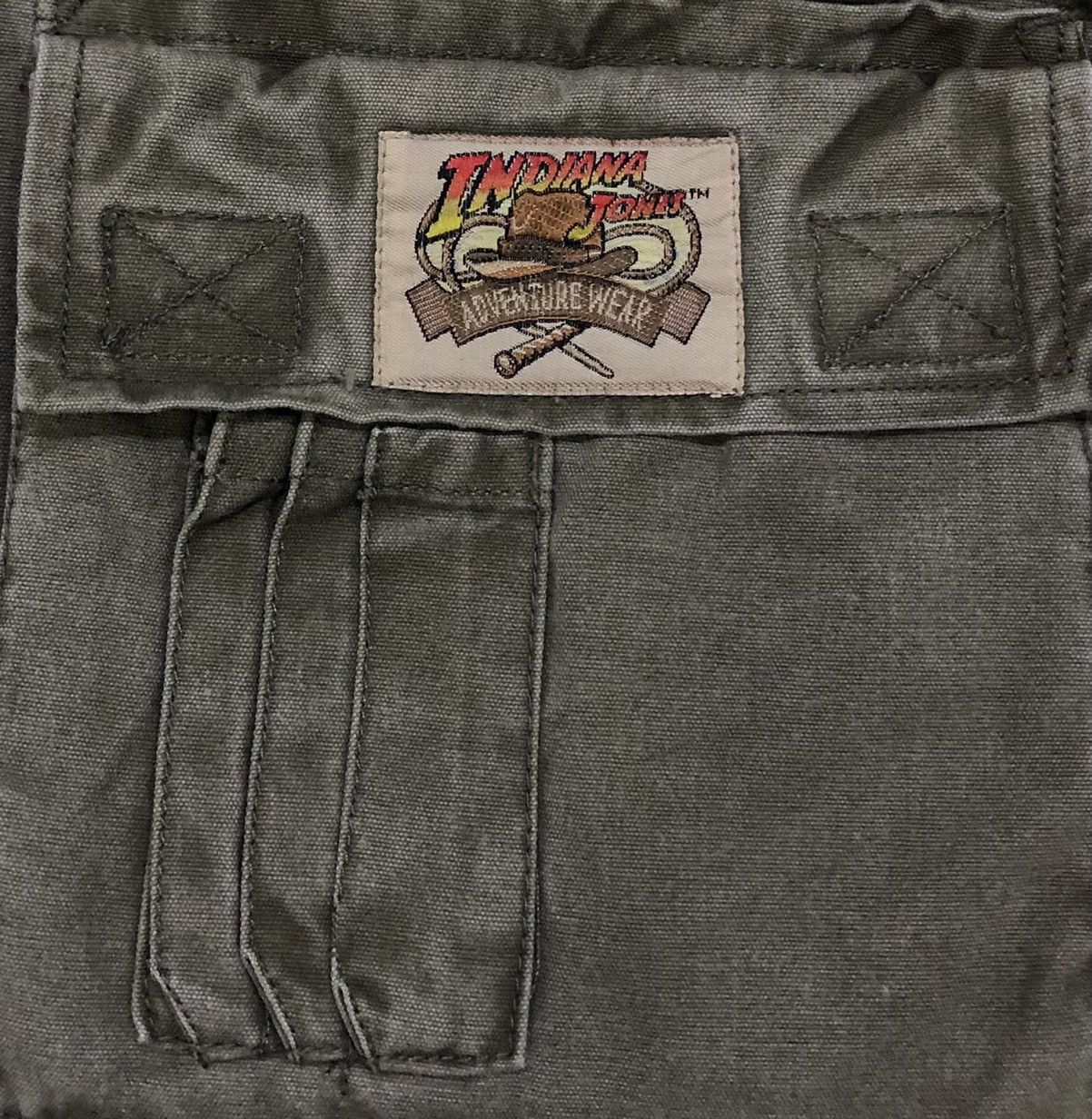 Vintage Disney Indiana Jones Adventure Wear Cargo Vest Jacket Size US M / EU 48-50 / 2 - 10 Thumbnail