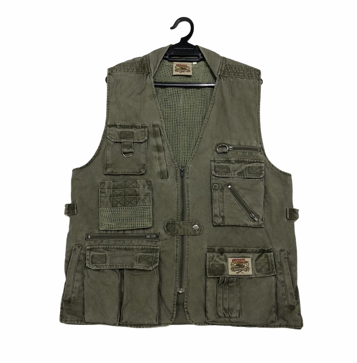 Vintage Disney Indiana Jones Adventure Wear Cargo Vest Jacket Size US M / EU 48-50 / 2 - 2 Thumbnail