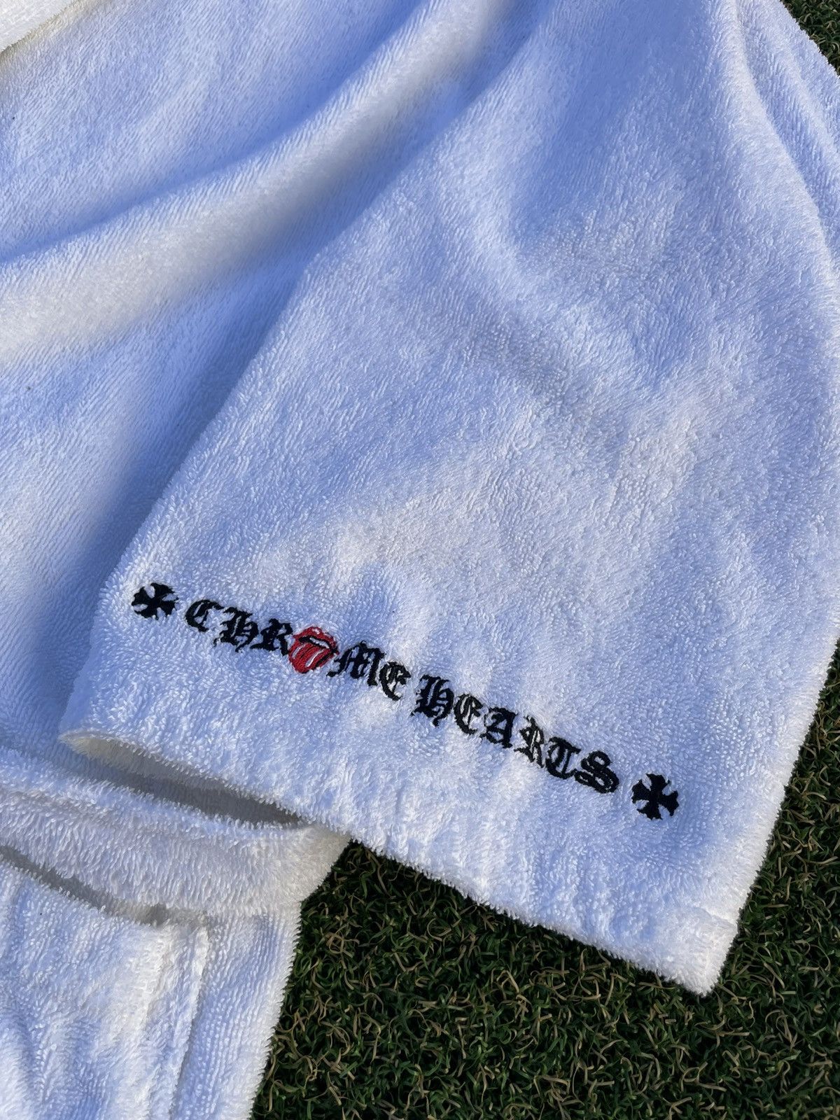 Chrome Hearts Vintage 90s Chrome Hearts The Rolling Stones Bath Robe Size ONE SIZE - 4 Thumbnail