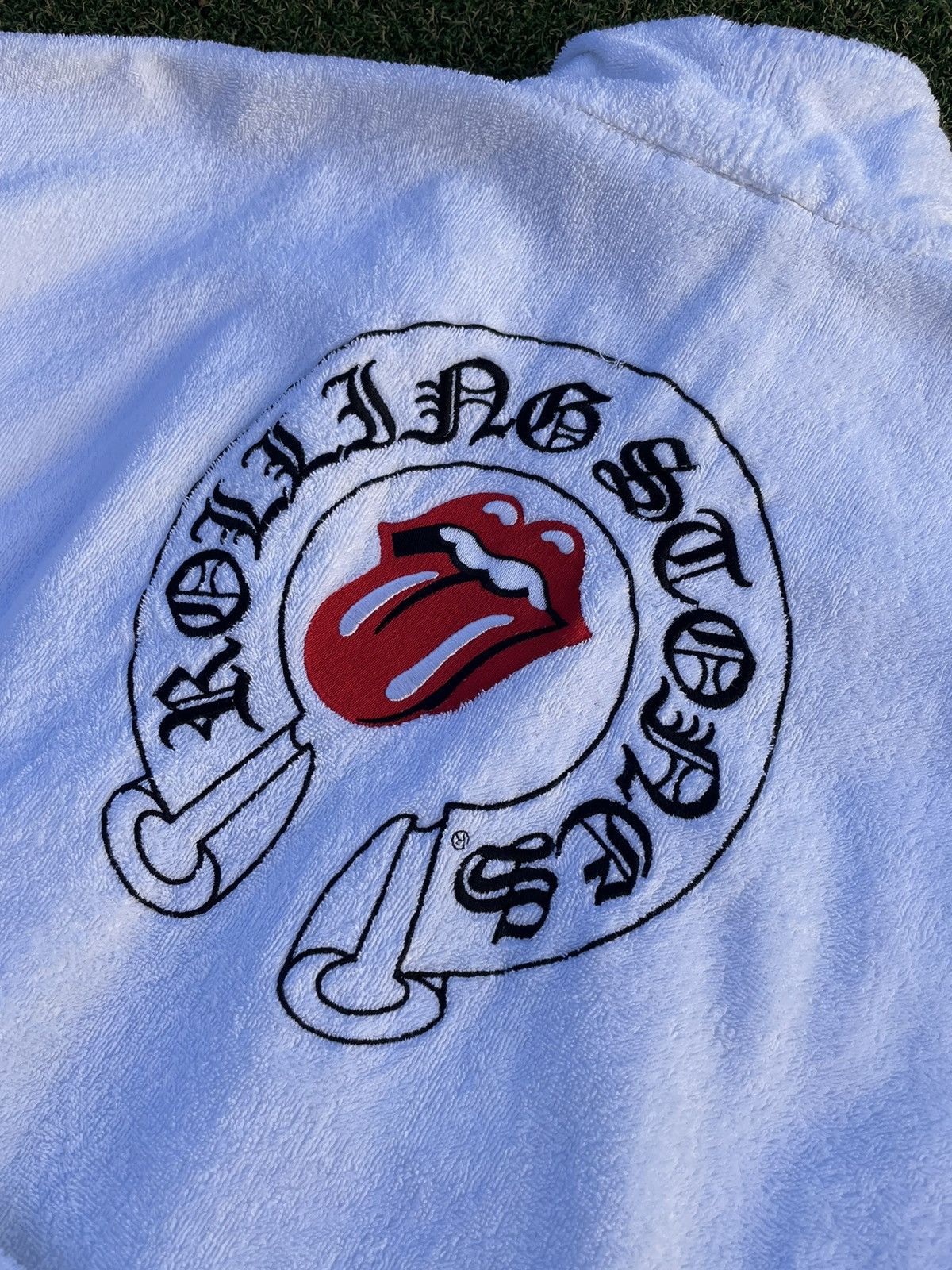 Chrome Hearts Vintage 90s Chrome Hearts The Rolling Stones Bath Robe Size ONE SIZE - 2 Thumbnail