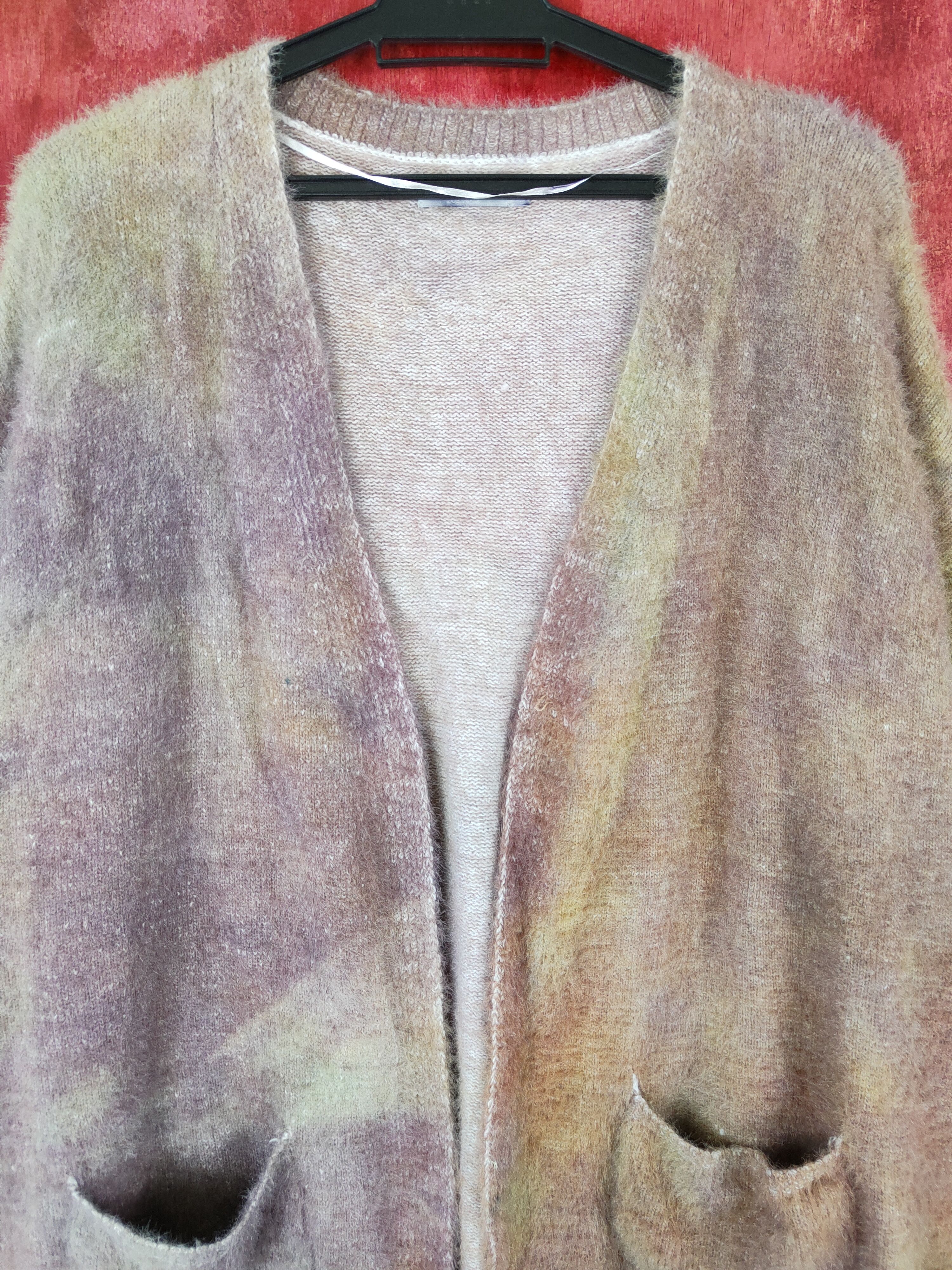 Homespun Knitwear Bershka faded Shag Shaggy Fur Mohair Knitwear #S410 Size S / US 4 / IT 40 - 2 Thumbnail