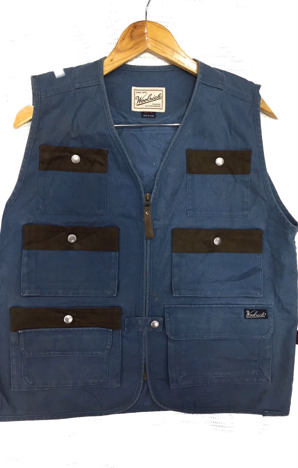Woolrich Woolen Mills Woolrich tactical Vest worker nice designe Size US M / EU 48-50 / 2 - 1 Thumbnail