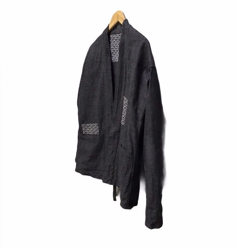 Japanese Brand Mr.scareorcw patchwork kimono jacket yahart sangart Size US M / EU 48-50 / 2 - 4 Thumbnail