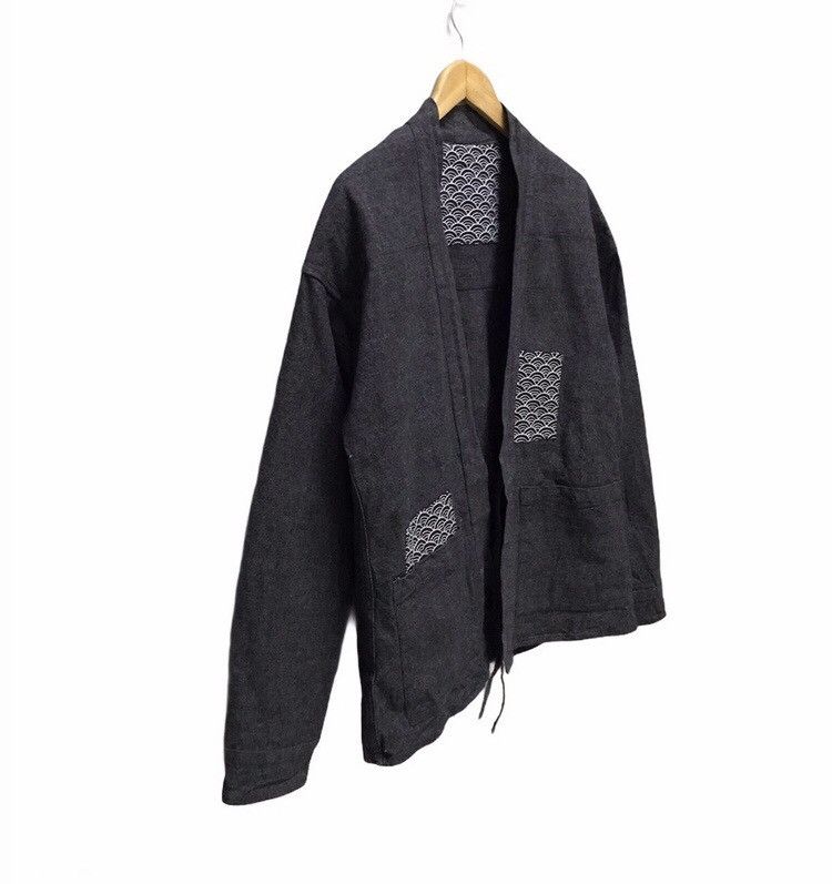 Japanese Brand Mr.scareorcw patchwork kimono jacket yahart sangart Size US M / EU 48-50 / 2 - 3 Thumbnail