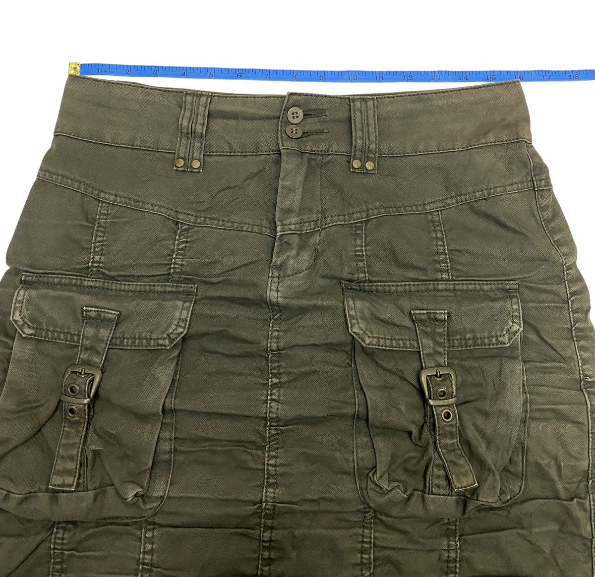 Avirex × Hysteric Glamour × If Six Was Nine ARCHIVE AVIREX CARGO POCKET MINI SKIRTS Size 32" / US 10 / IT 46 - 9 Thumbnail