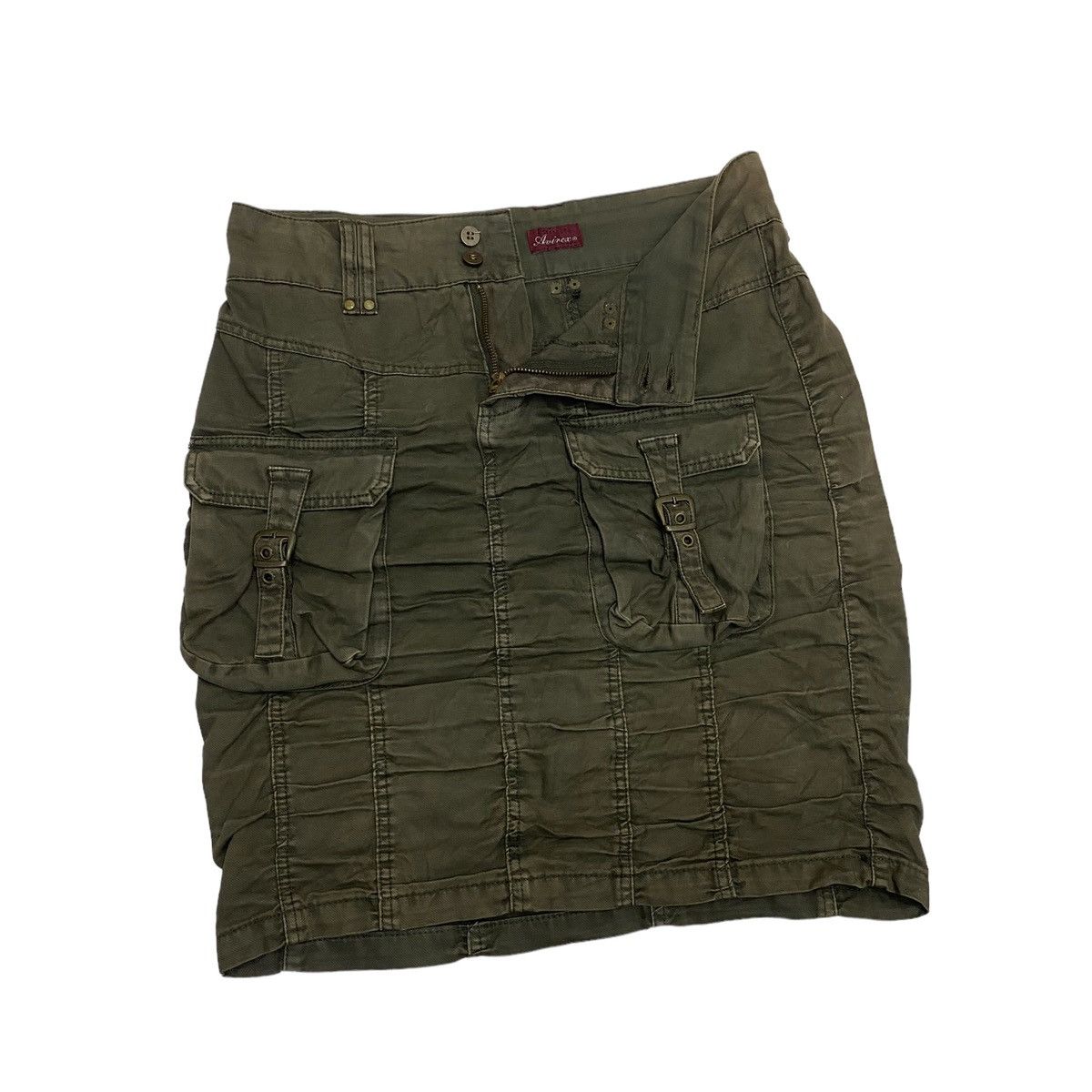 Avirex × Hysteric Glamour × If Six Was Nine ARCHIVE AVIREX CARGO POCKET MINI SKIRTS Size 32" / US 10 / IT 46 - 4 Thumbnail