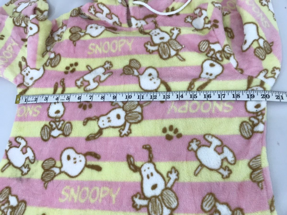 Cartoon Network Peanuts Snoopy All Over Printed Fleece Hoodie Sweatshirt Size M / US 6-8 / IT 42-44 - 8 Thumbnail