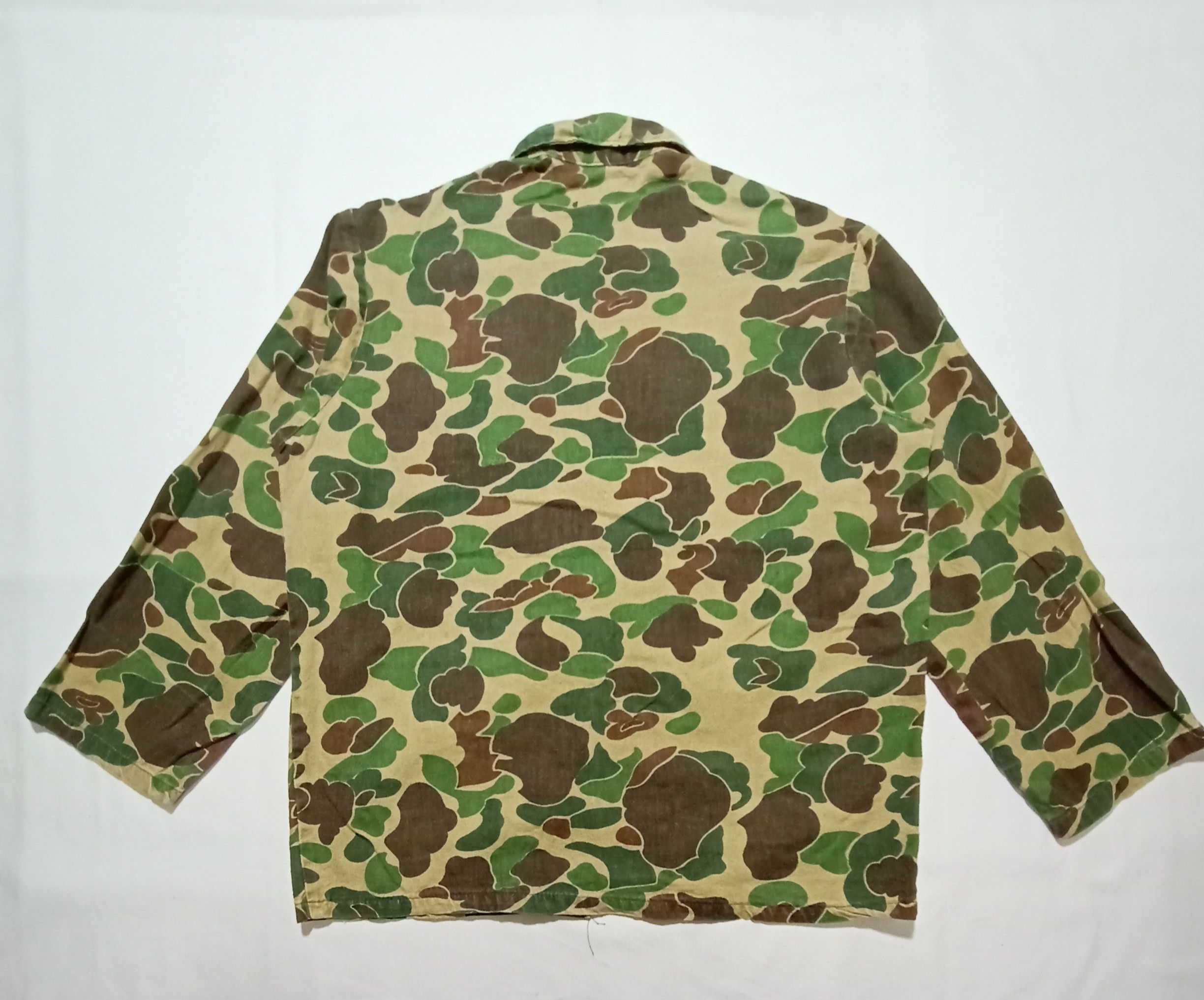 Vintage Rare 70s 80s Duck Hunter Camouflage Jacket Vietnam War Size US M / EU 48-50 / 2 - 5 Thumbnail