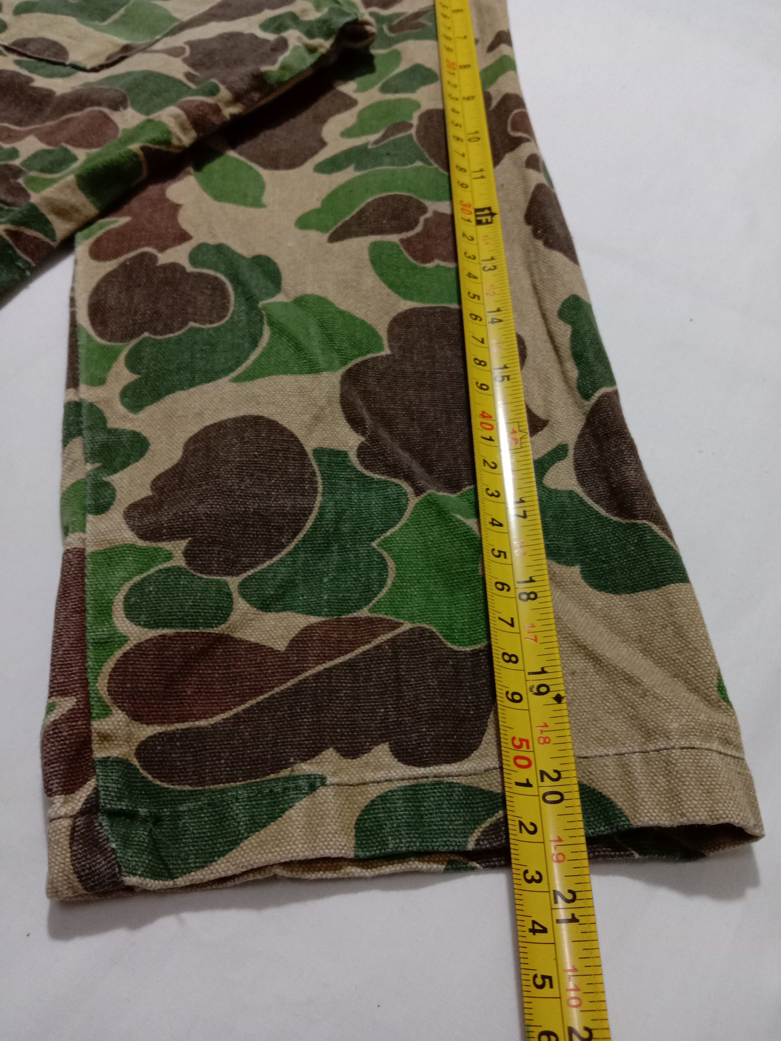 Vintage Rare 70s 80s Duck Hunter Camouflage Jacket Vietnam War Size US M / EU 48-50 / 2 - 7 Thumbnail