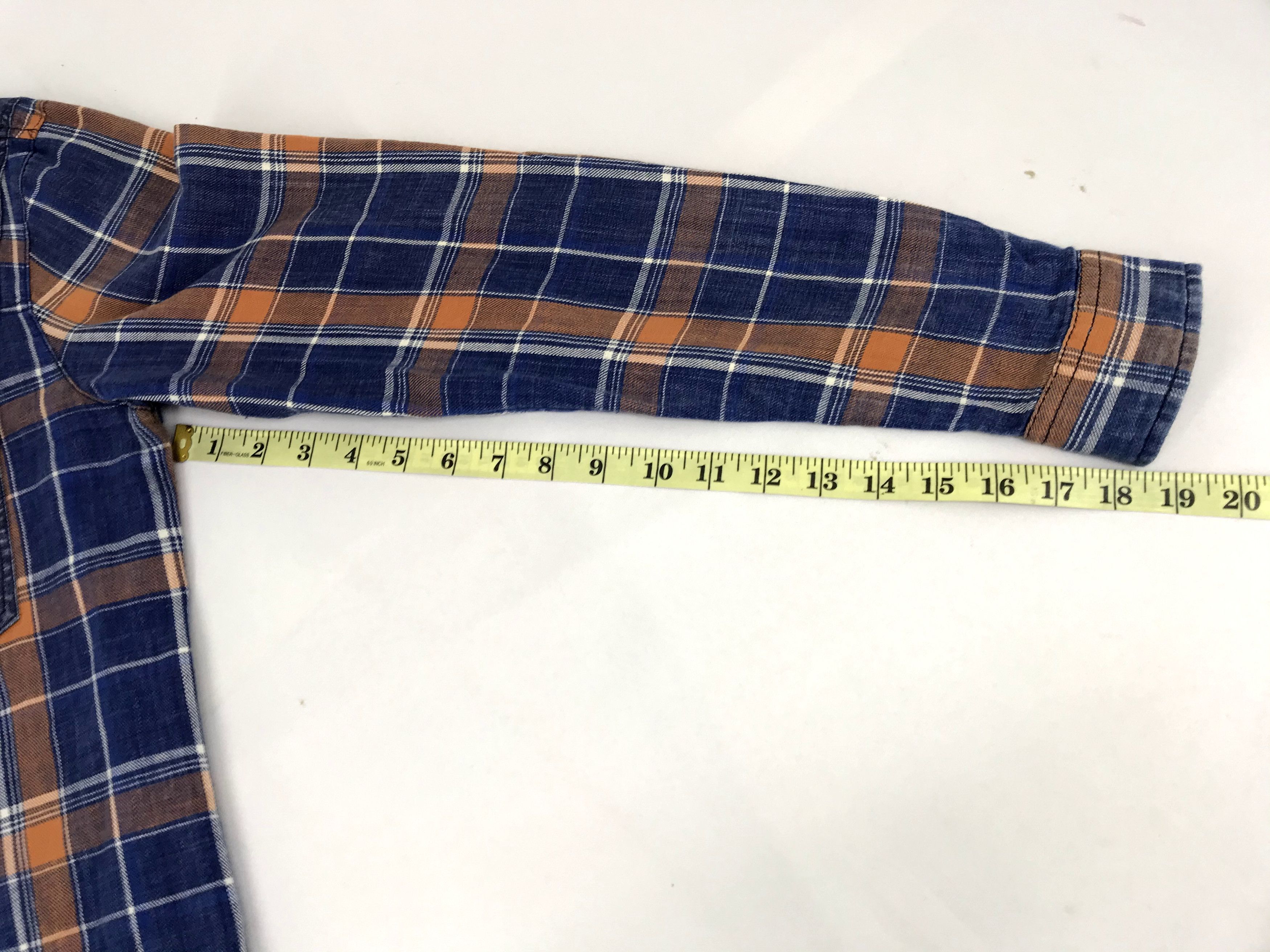 Bershka Bershka Brand Western Mix Denim Flannel Square Size US L / EU 52-54 / 3 - 10 Thumbnail