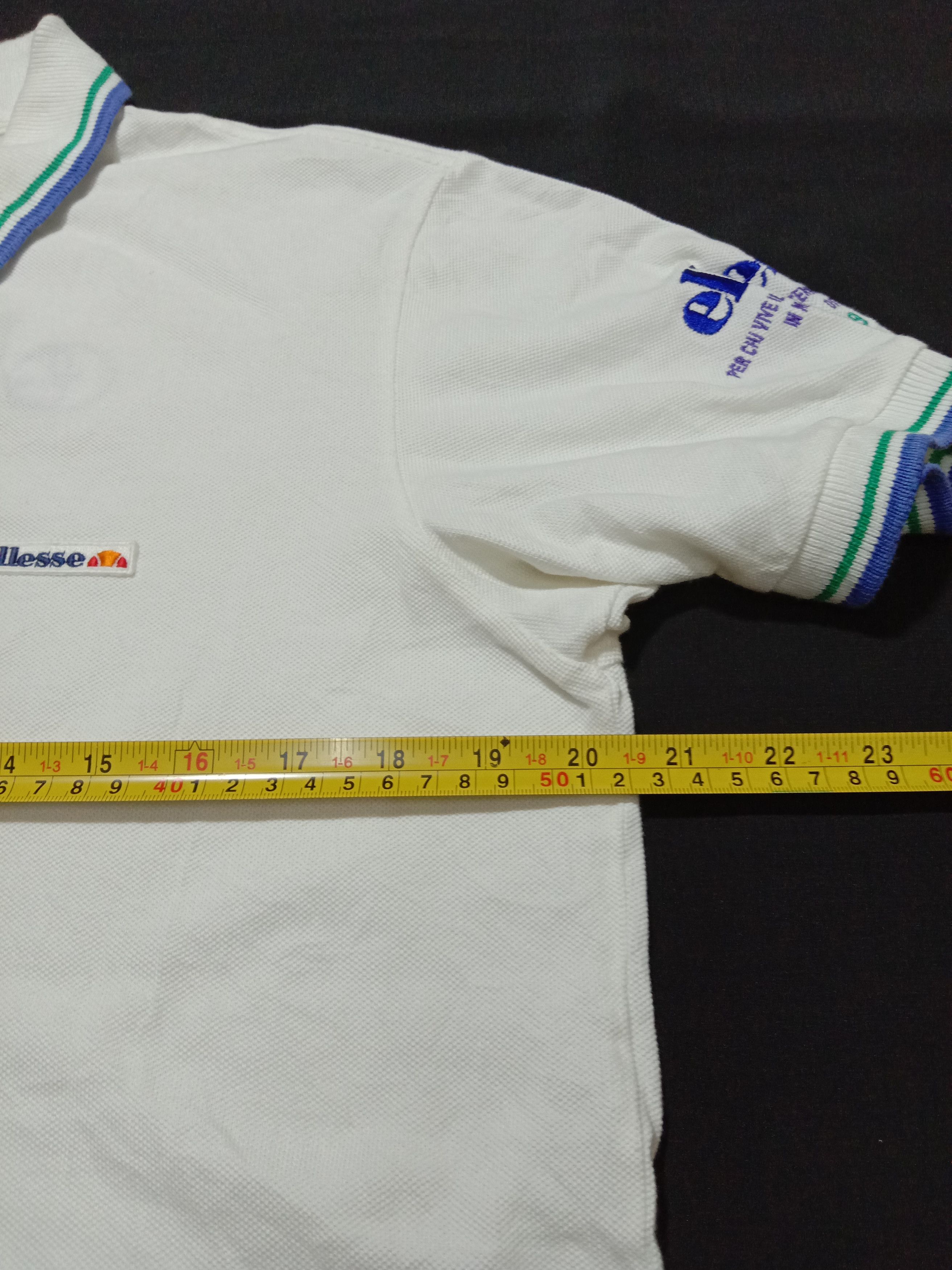 Ellesse Ellesse Polo Shirt Anno 1959 Embroidery Spell Out Logo Size L / US 10 / IT 46 - 10 Thumbnail