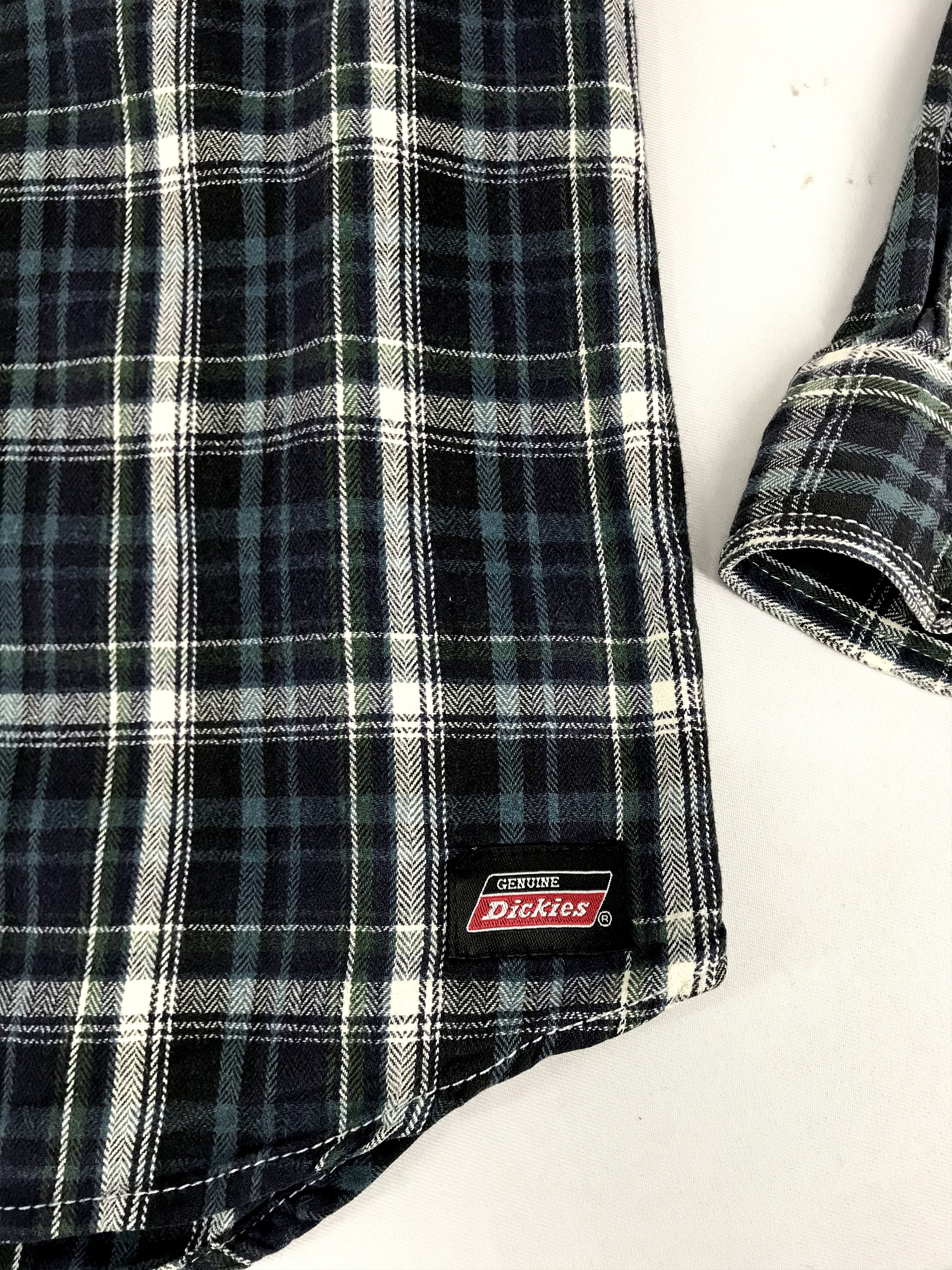 Dickies × Vintage Vintage Dickies Flannel Engineered Double Pockets Button Up Size US L / EU 52-54 / 3 - 5 Thumbnail