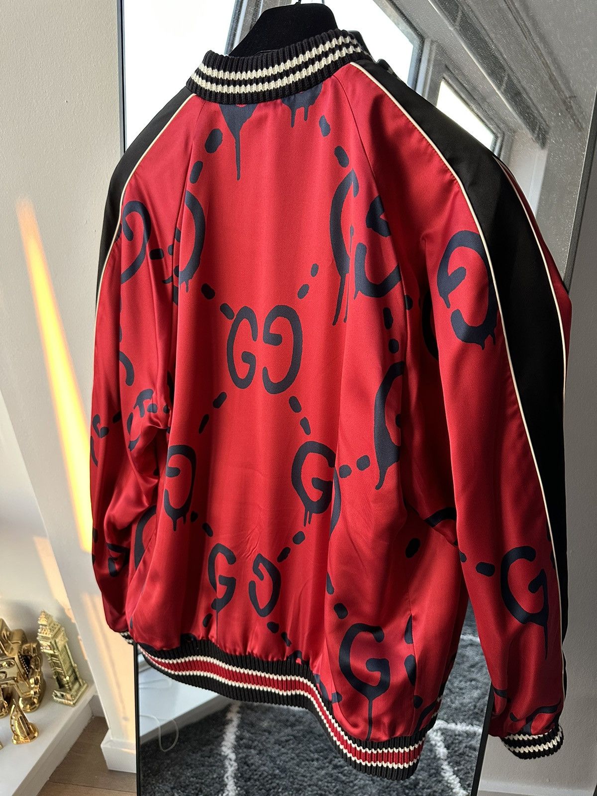 Gucci ghost bomber best sale