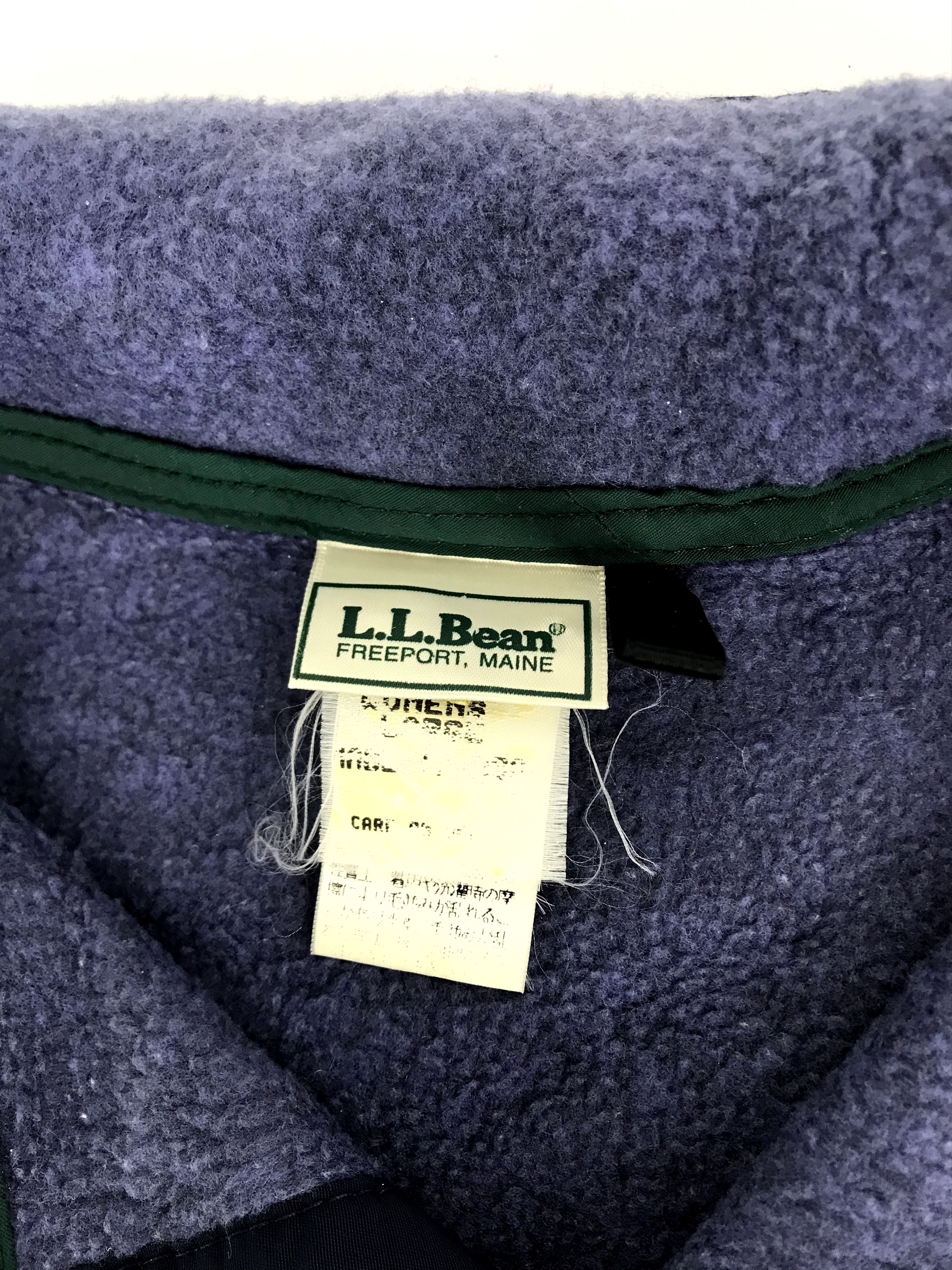 L.L. Bean Vintage L.L Bean LL Embroidery Logo Fleece Sweatshirt Size M / US 6-8 / IT 42-44 - 4 Thumbnail