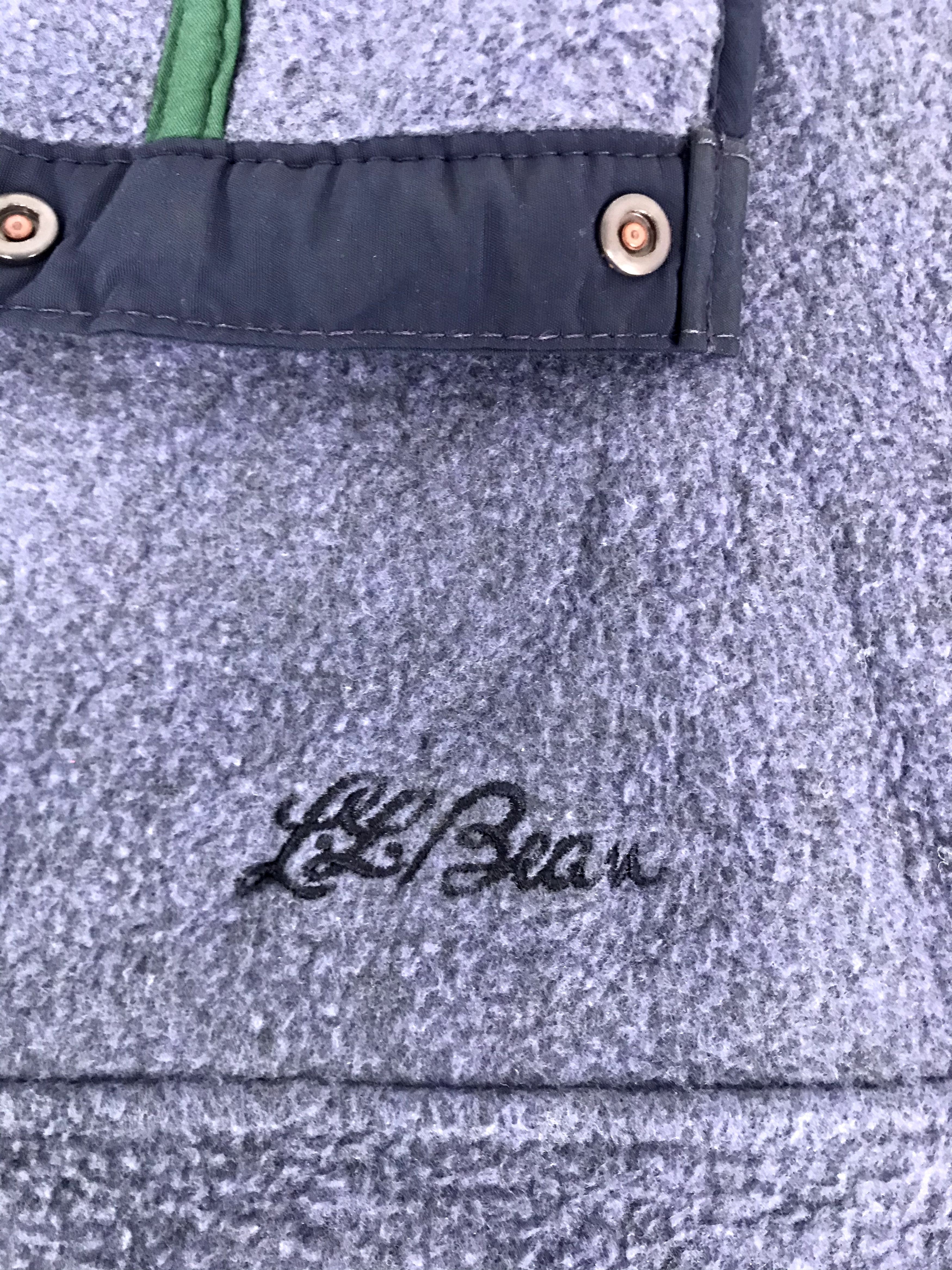 L.L. Bean Vintage L.L Bean LL Embroidery Logo Fleece Sweatshirt Size M / US 6-8 / IT 42-44 - 2 Thumbnail