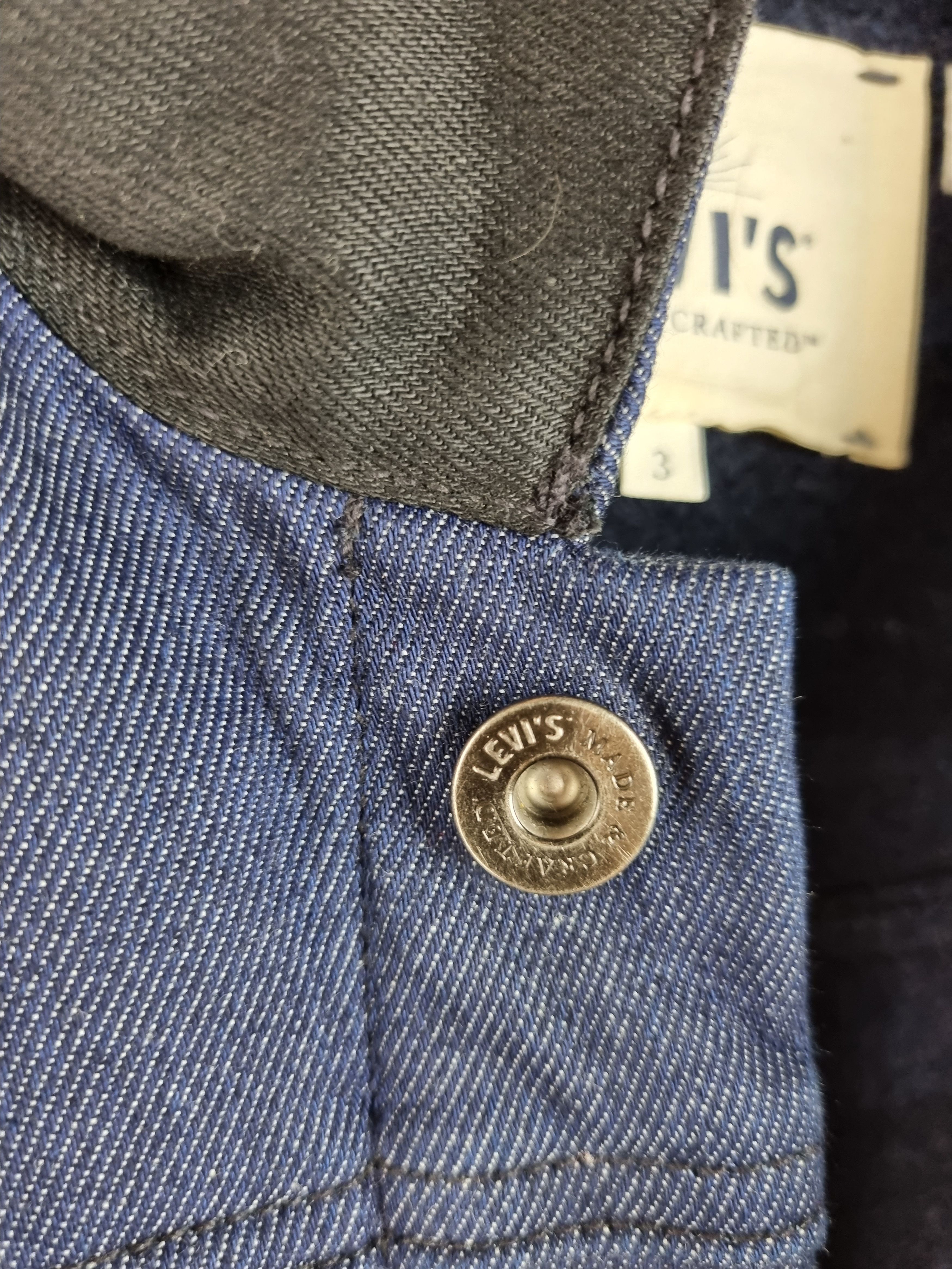 Levi's × Levi's Made & Crafted Rare LEVI'S Type 2 Insulated Raw Denim Jacket Size US L / EU 52-54 / 3 - 12 Thumbnail