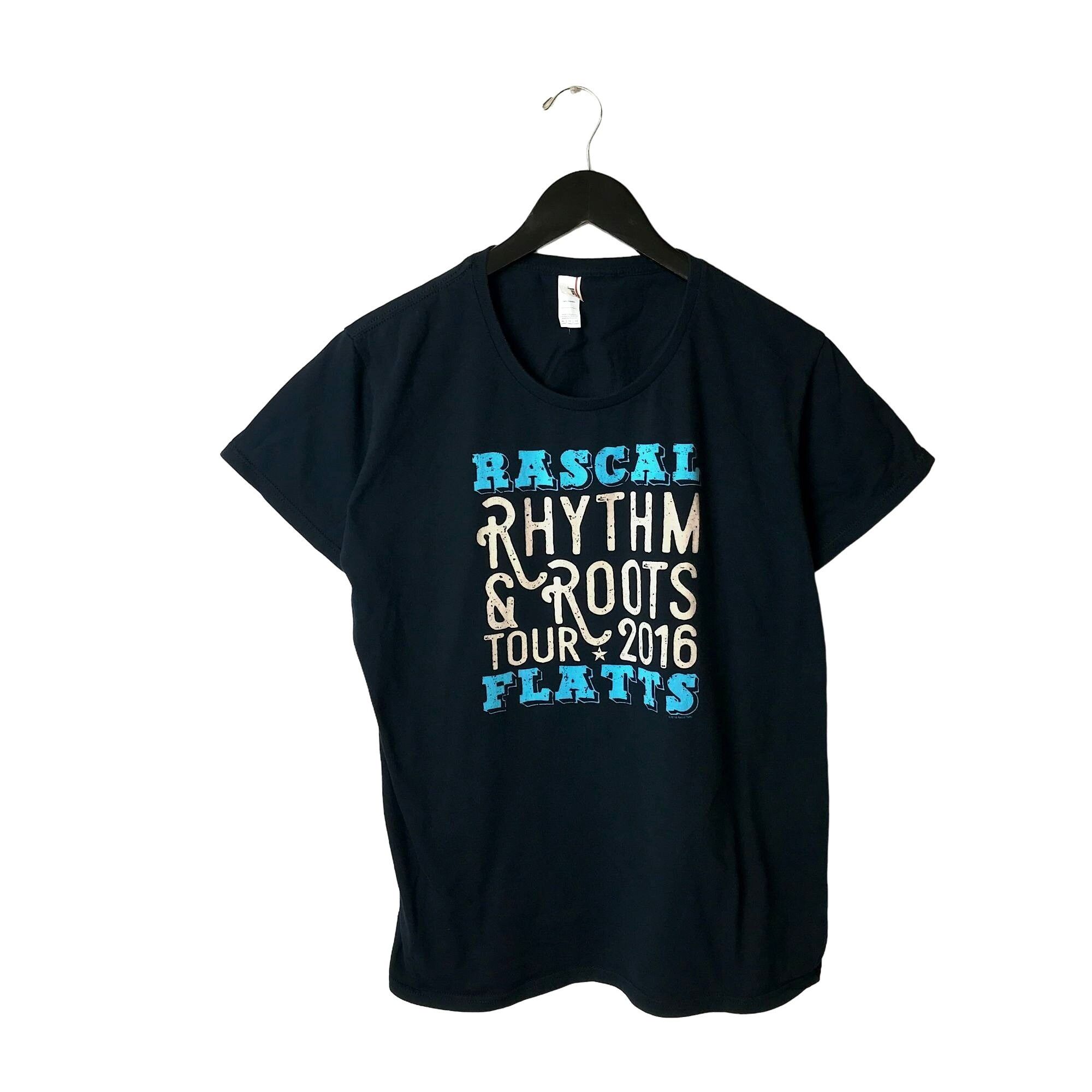 Anvil × Urban Outfitters × Vintage 2016 Rascal Flatts Rhythm & Roots ...
