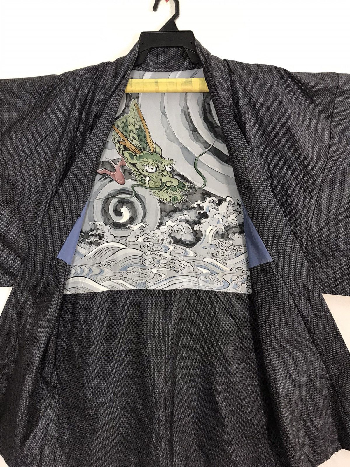 Japanese Brand Kimono Japanese Traditional Cardigan Jacket Embroidery Logo Size US XL / EU 56 / 4 - 3 Thumbnail