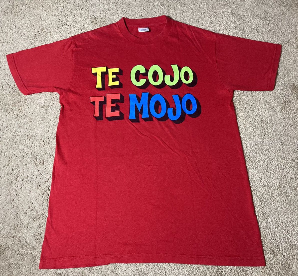 Supreme 2001 Supreme Te Cojo Te Mojo Spoof Dirty Comic Art 90s OG Size US M / EU 48-50 / 2 - 2 Thumbnail