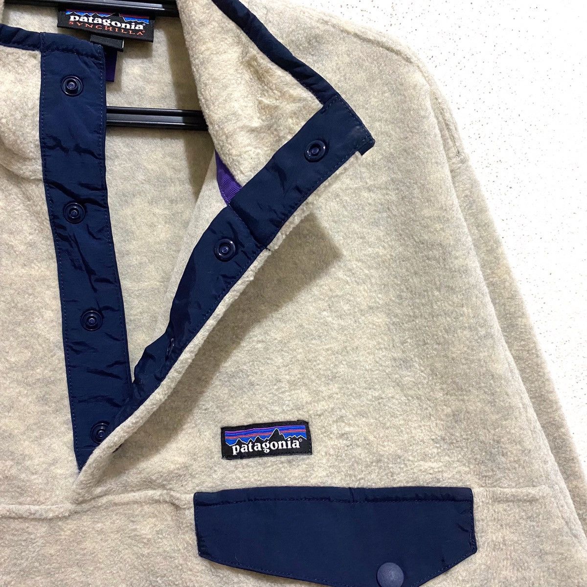 Patagonia Vintage Patagonia Synchilla Retro X button Up Fleece Jacket Size US S / EU 44-46 / 1 - 3 Thumbnail